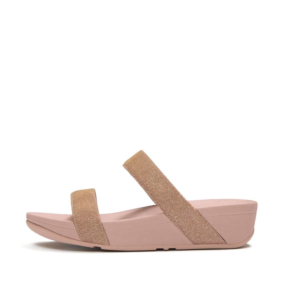 FitFlop Flowrise Glitz Slides ciabatte donna nero