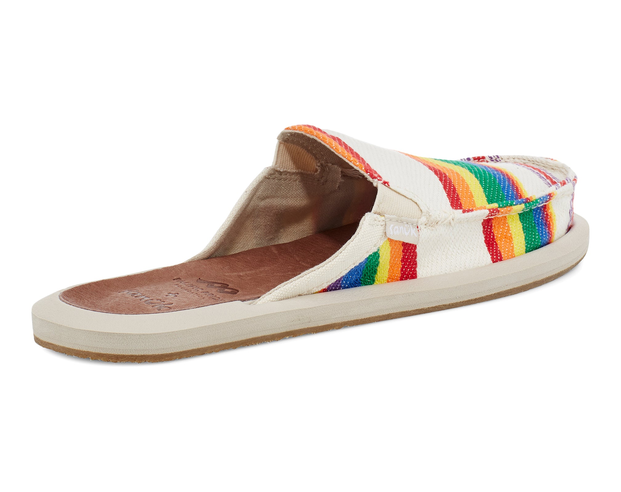Sanuk We Got Your Back mules donna Pride in canapa