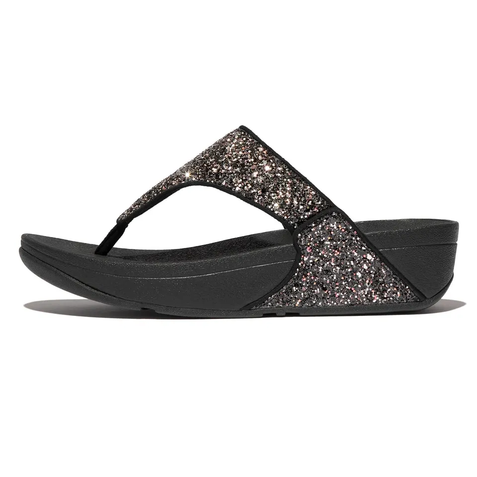 FitFlop Lulu infradito donna glitter Nero plantare comodo