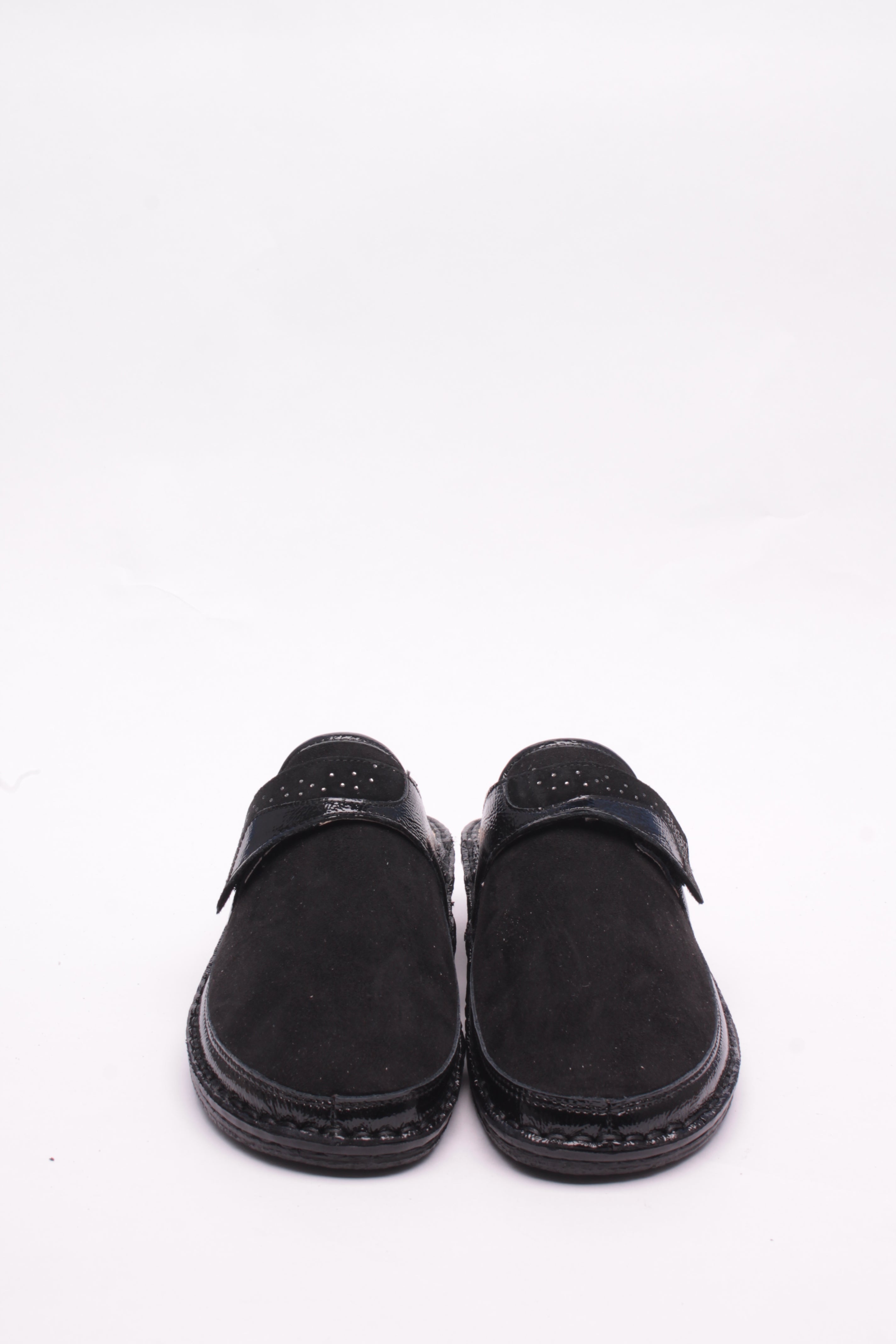 Cinzia Soft Ciabatta Nero Ecopelle Plantare Estraibile Donna