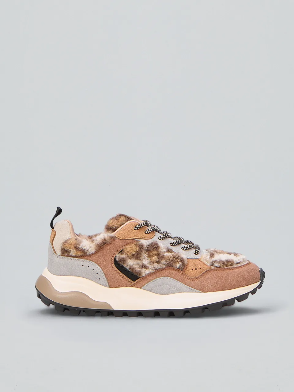 Ovyè Sneakers multicolor animalier sneakers 4 cm