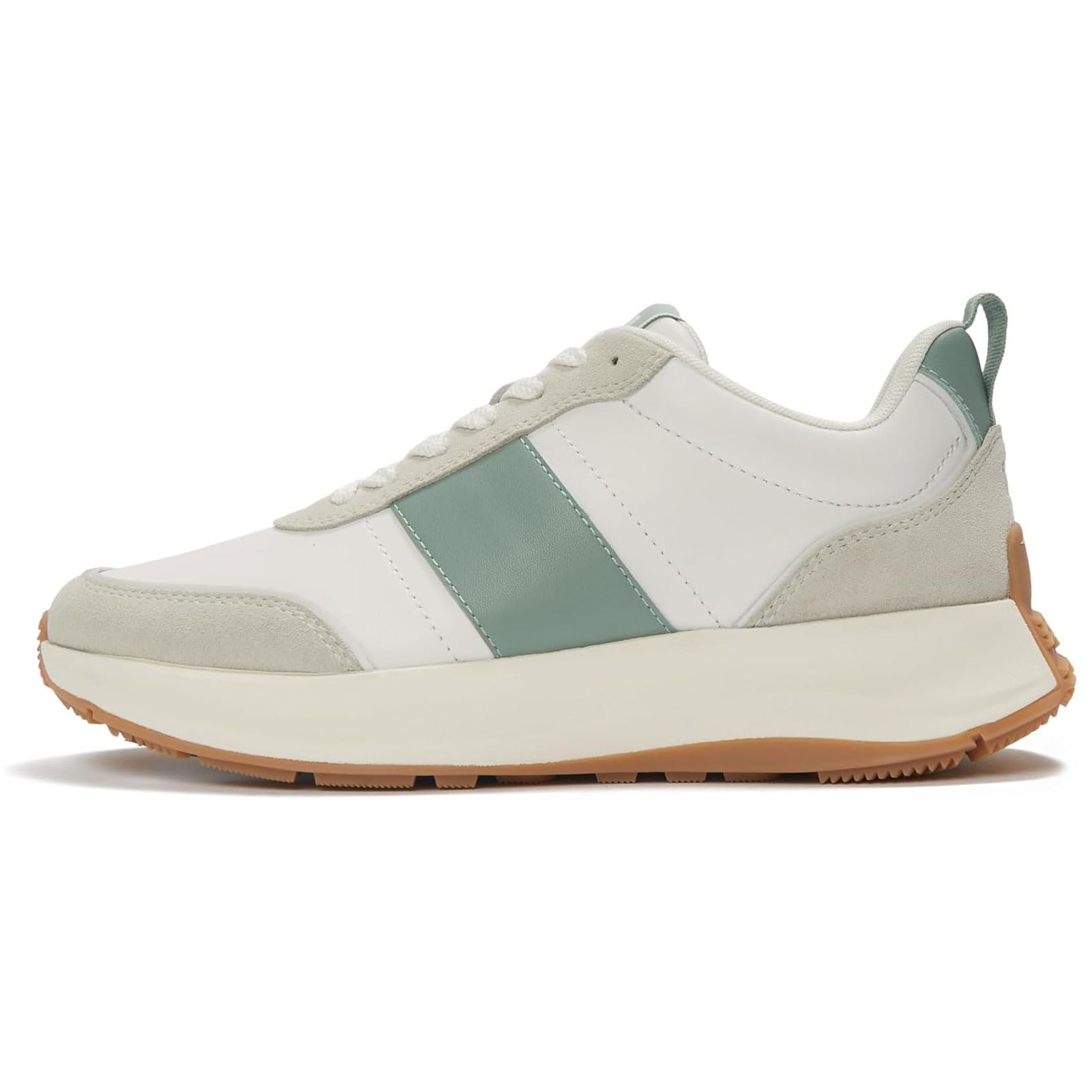 FitFlop F-Mode Flow sneakers donna pelle scamosciata flatform