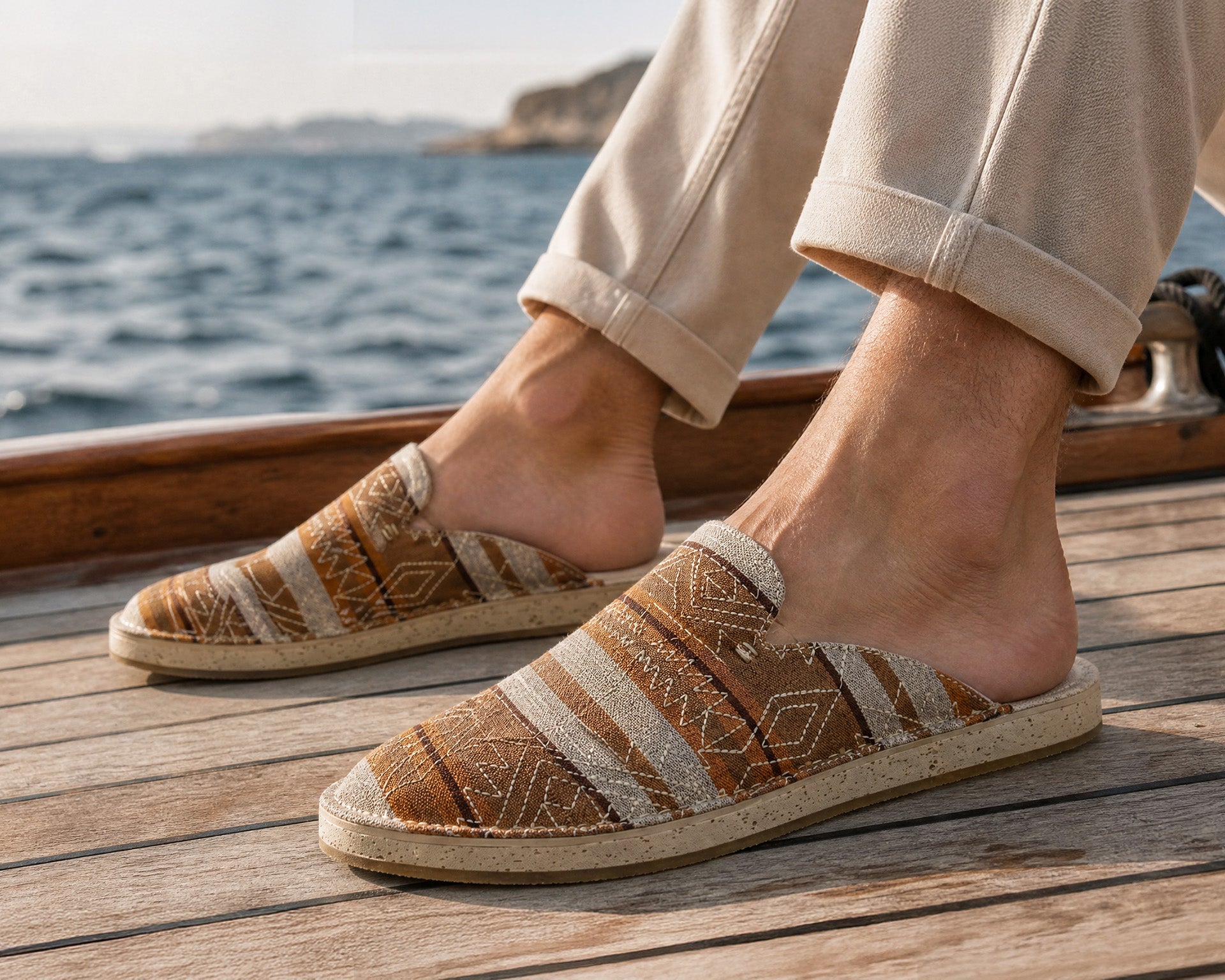 Sanuk You Got My Back Crafted mule uomo Tuscon Blanket