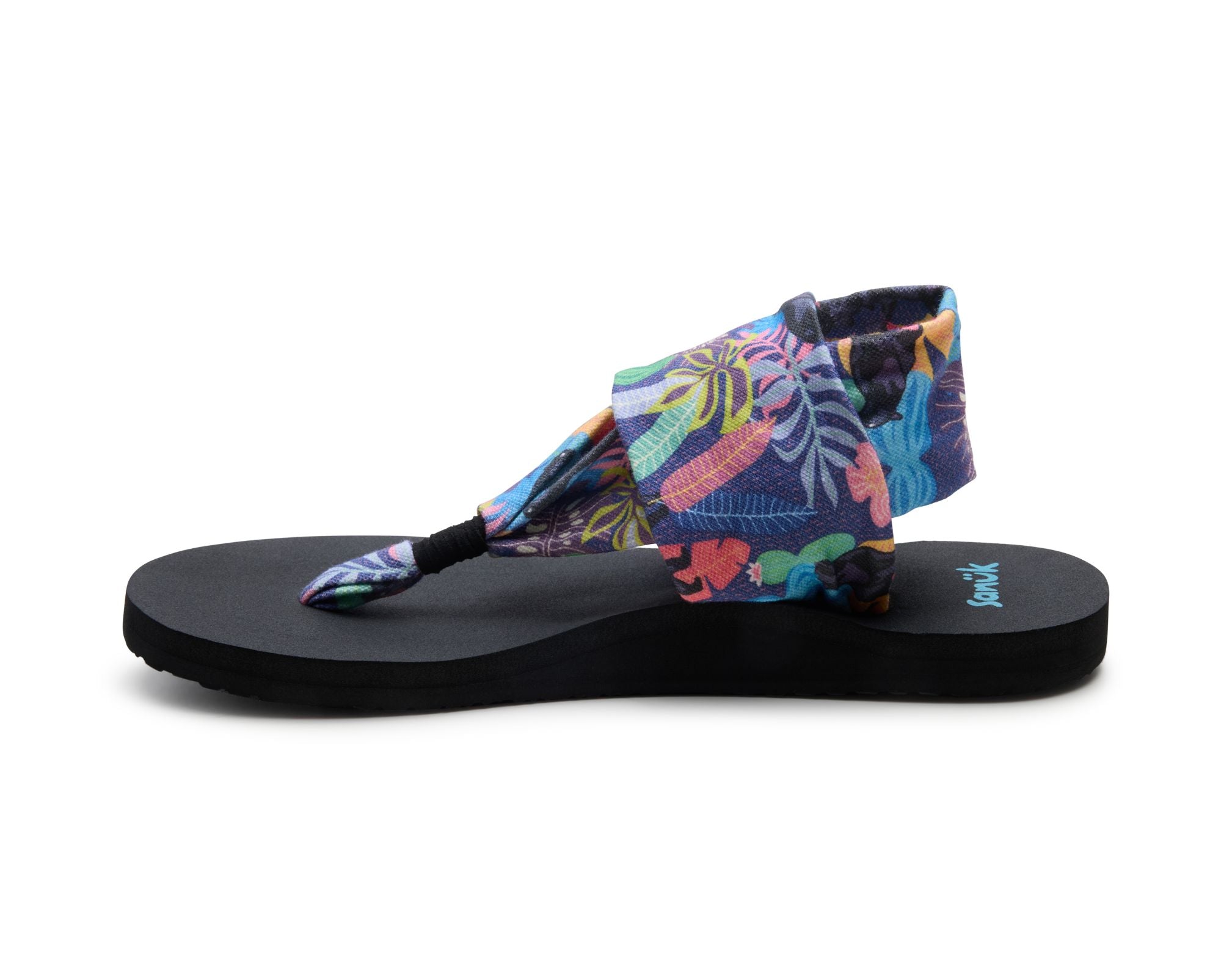 Sanuk Sling ST Tropical Jaguar sandali donna black multi yoga