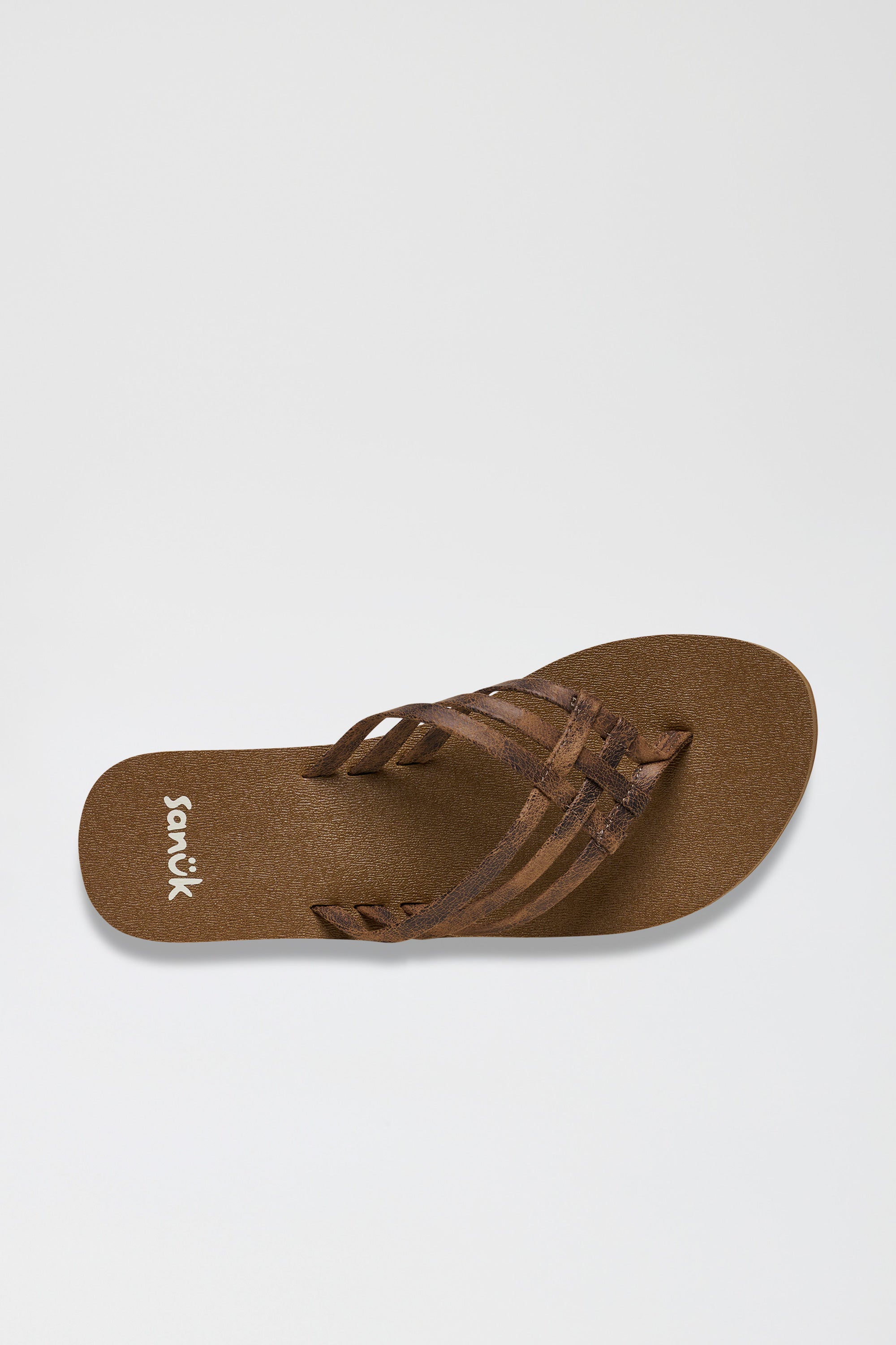 Sanuk Yoga Sandy Novelty sandali donna Ojai Tan memory foam