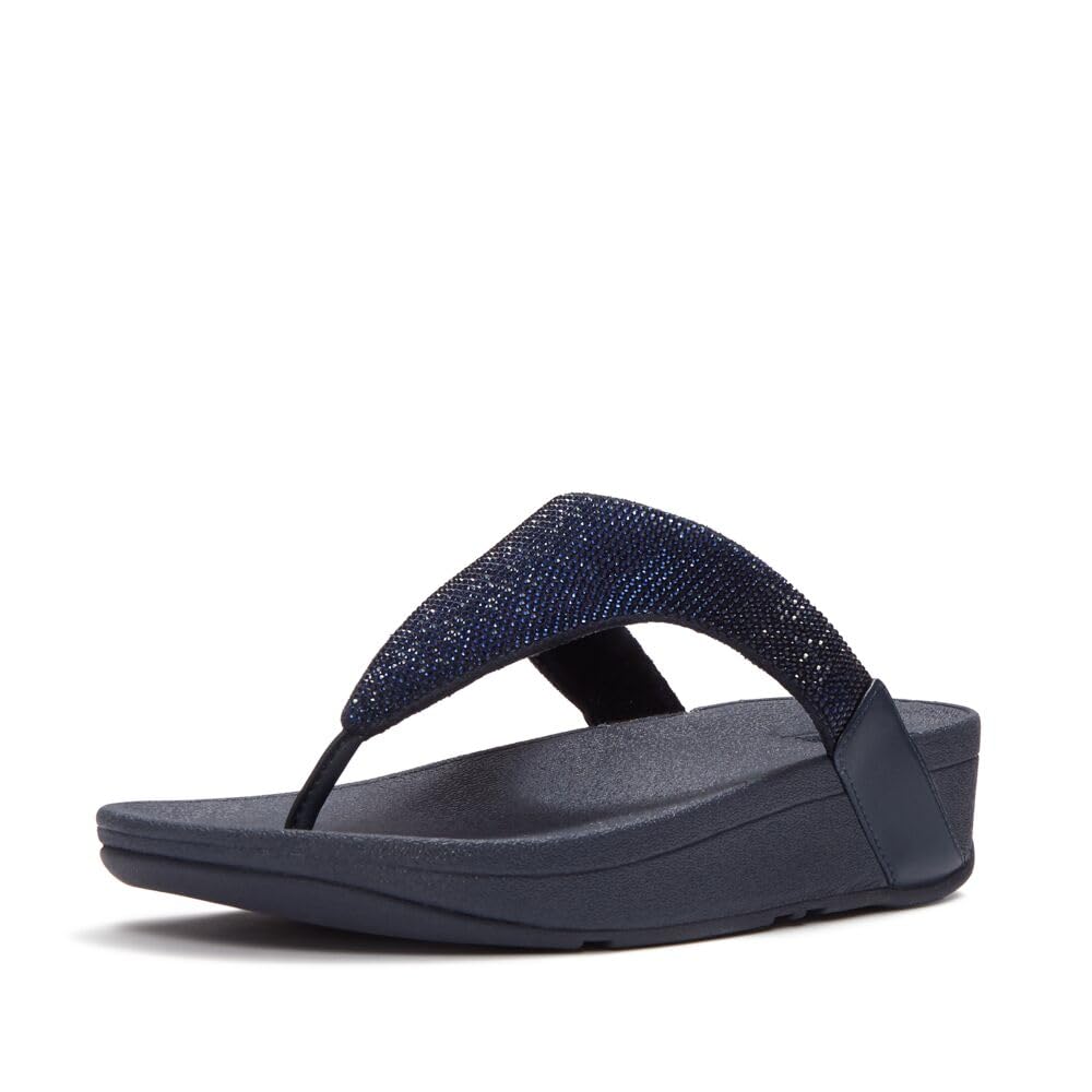 FitFlop Flowrise Hotfix Toe-Post sandali donna nero