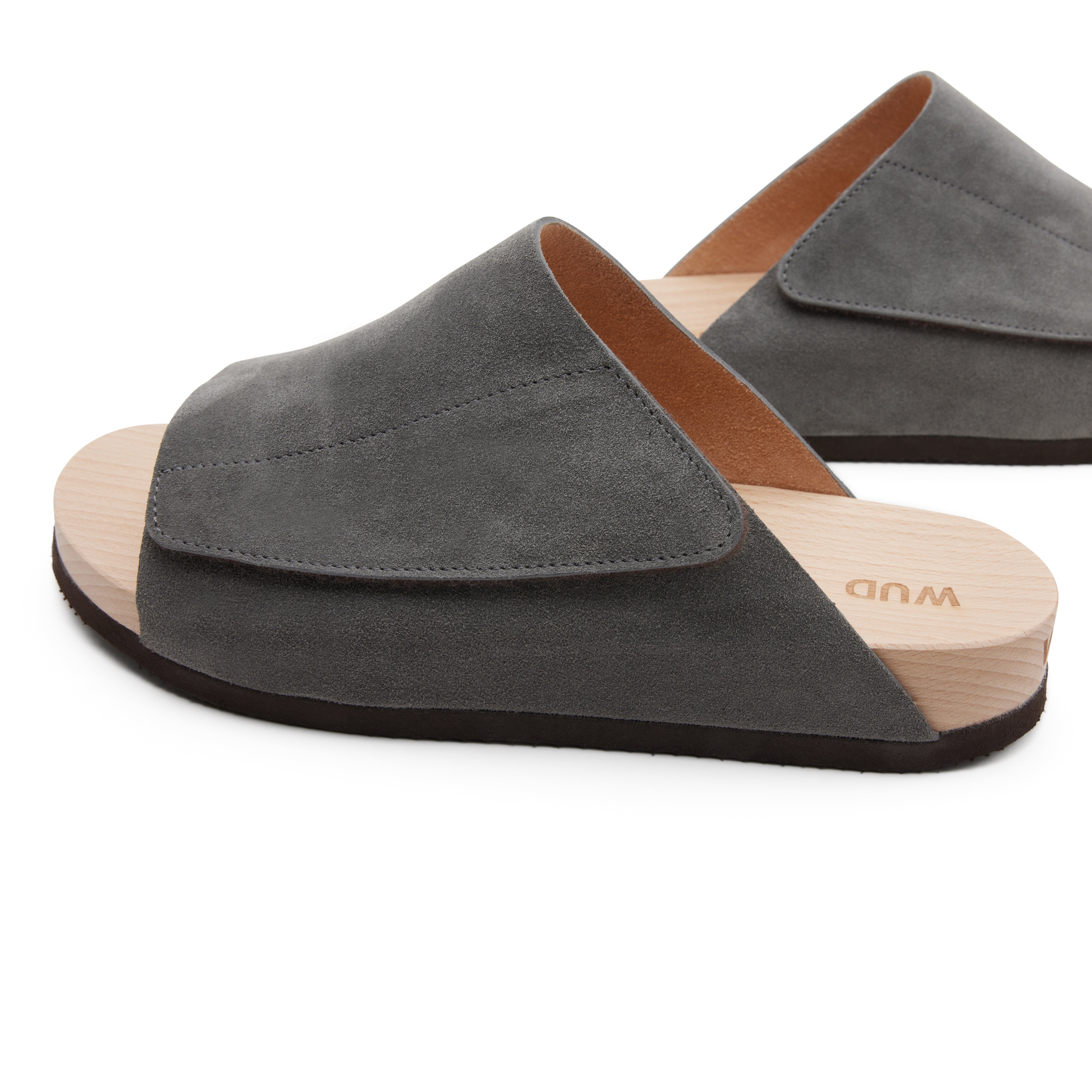 Wud Permanent Collection Seed scarpe camoscio grigio pietra