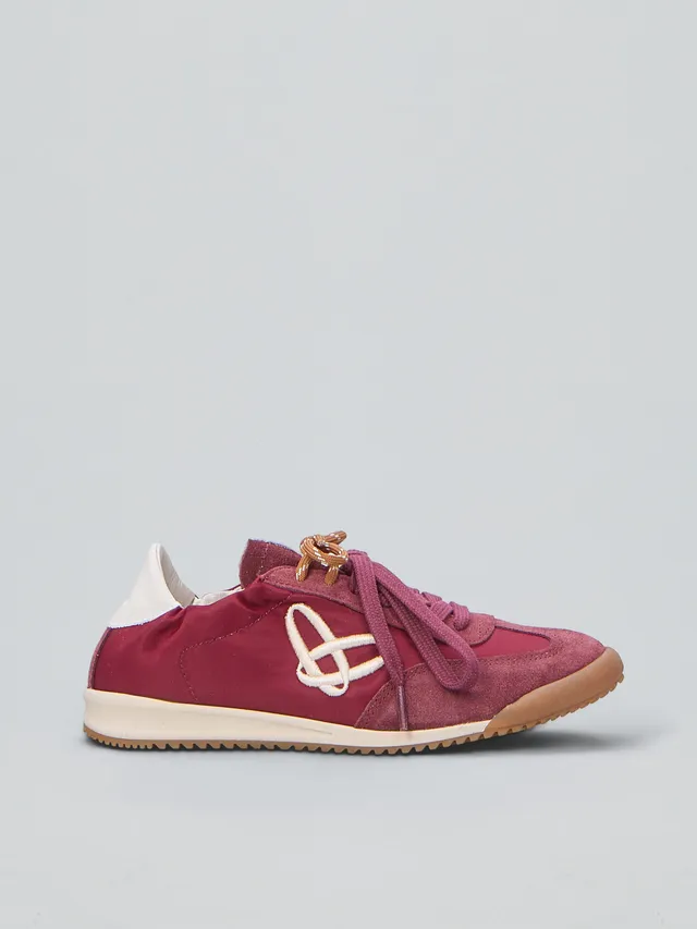 Ovyè Sneakers camoscio bordo sneakers basse taglia 38