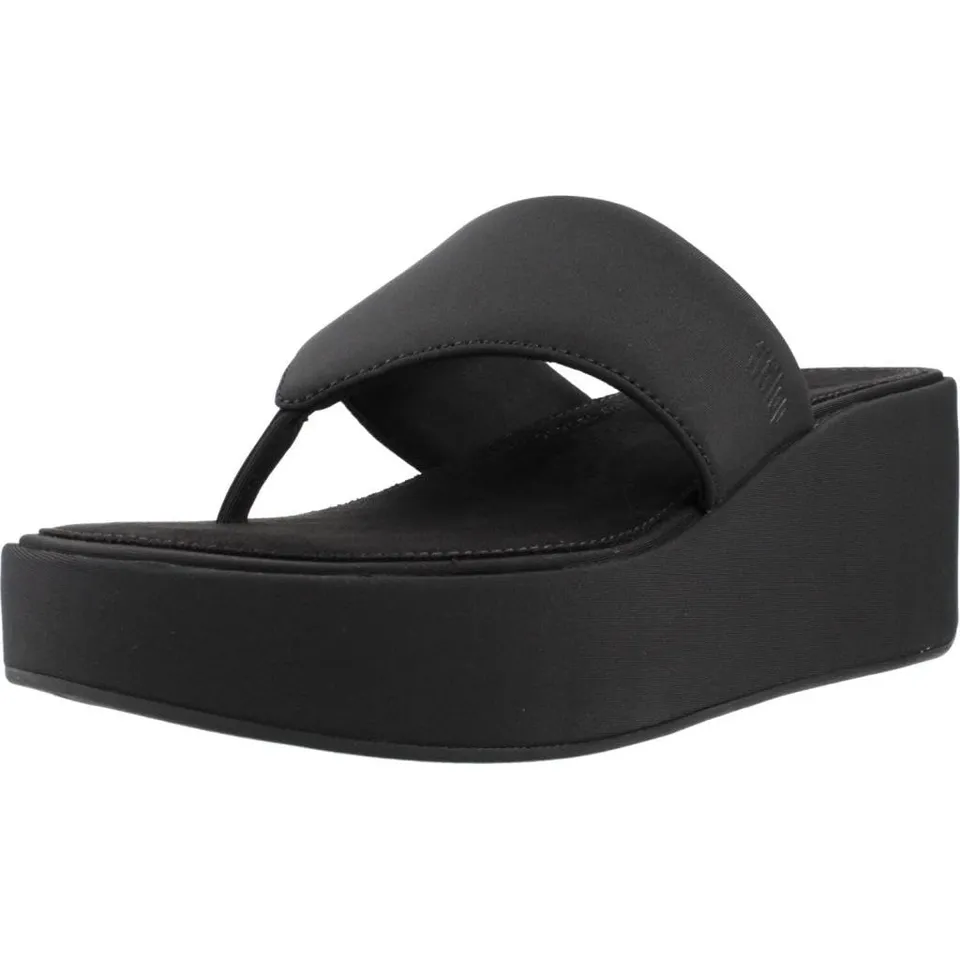 FitFlop Platfforms Wedge Infradito Donna Nero Zeppa