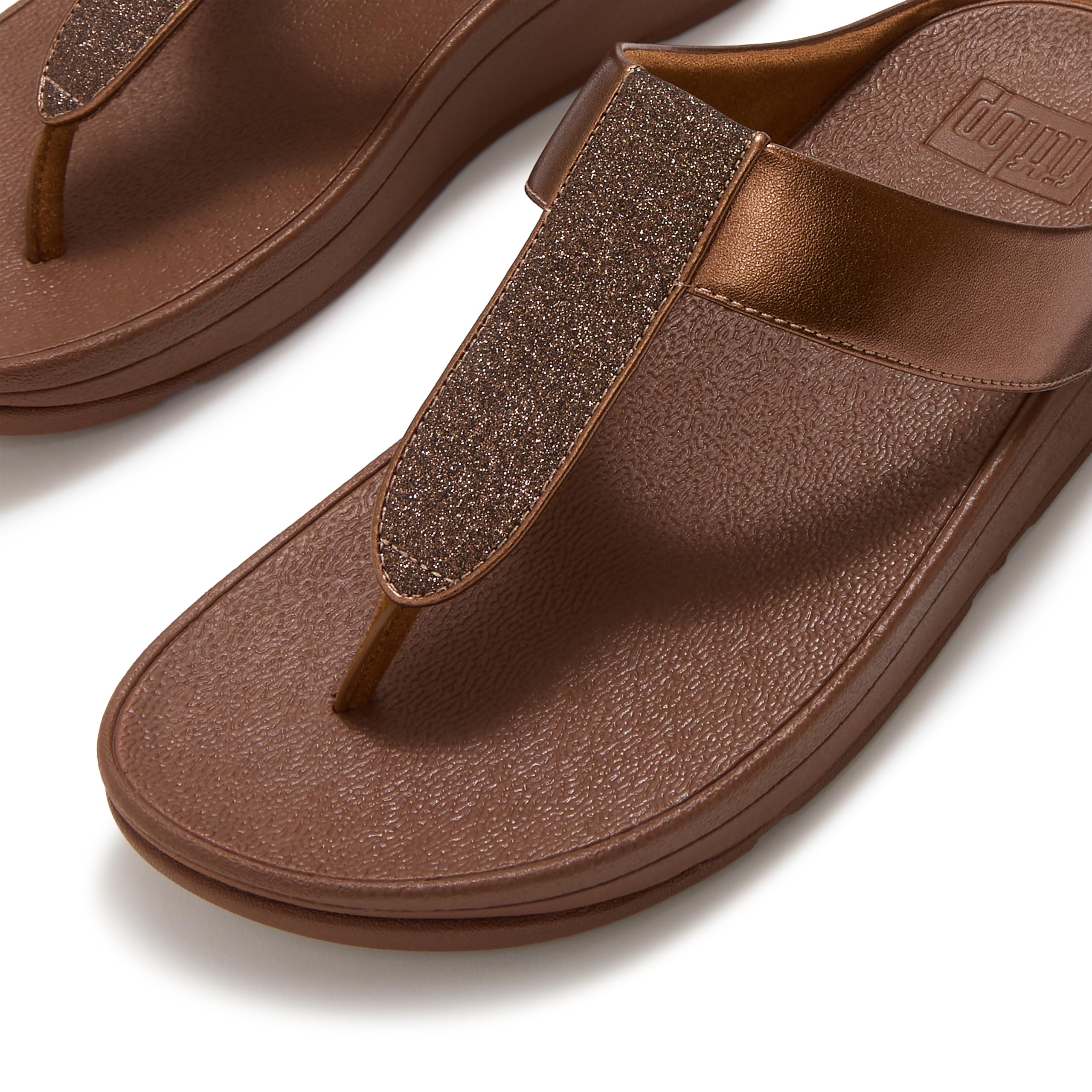 FitFlop Fino Glitterdust Sandali Argento Glitter