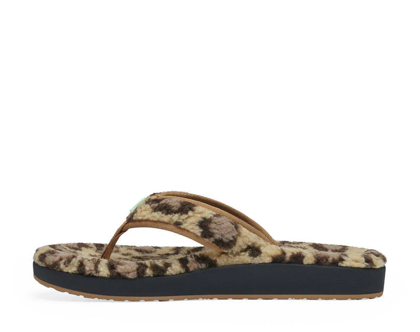 Sanuk Furreal ST Cheetah Infradito Tarzan fantasia