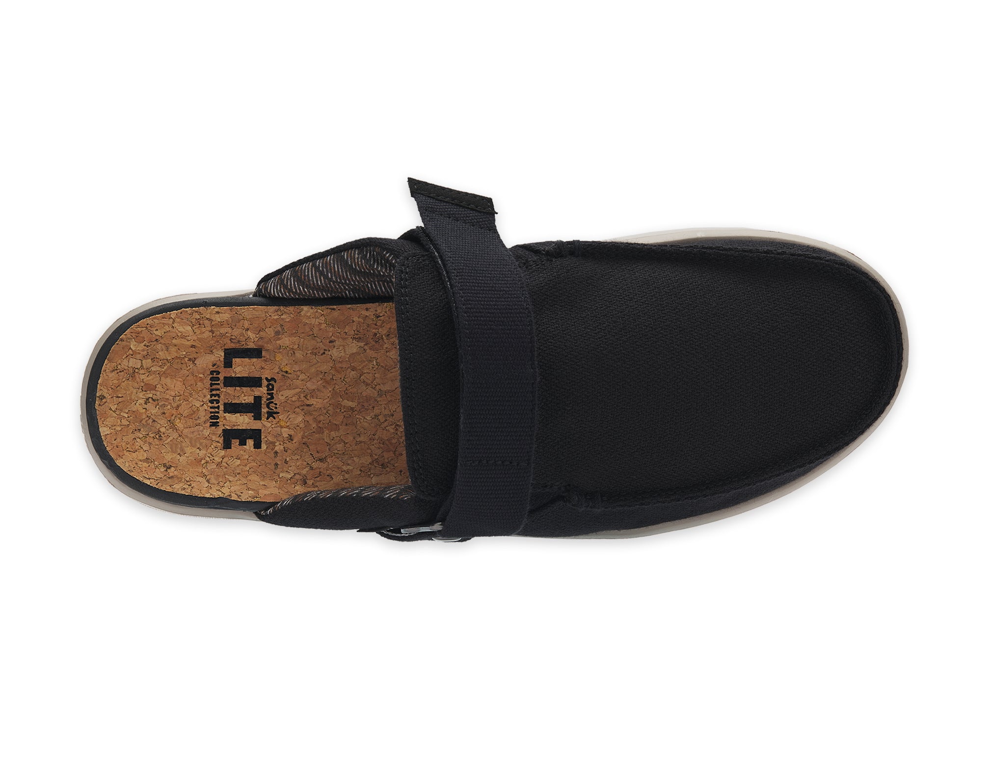 Sanuk Happy Hour Lite slip-on uomo neri leggeri