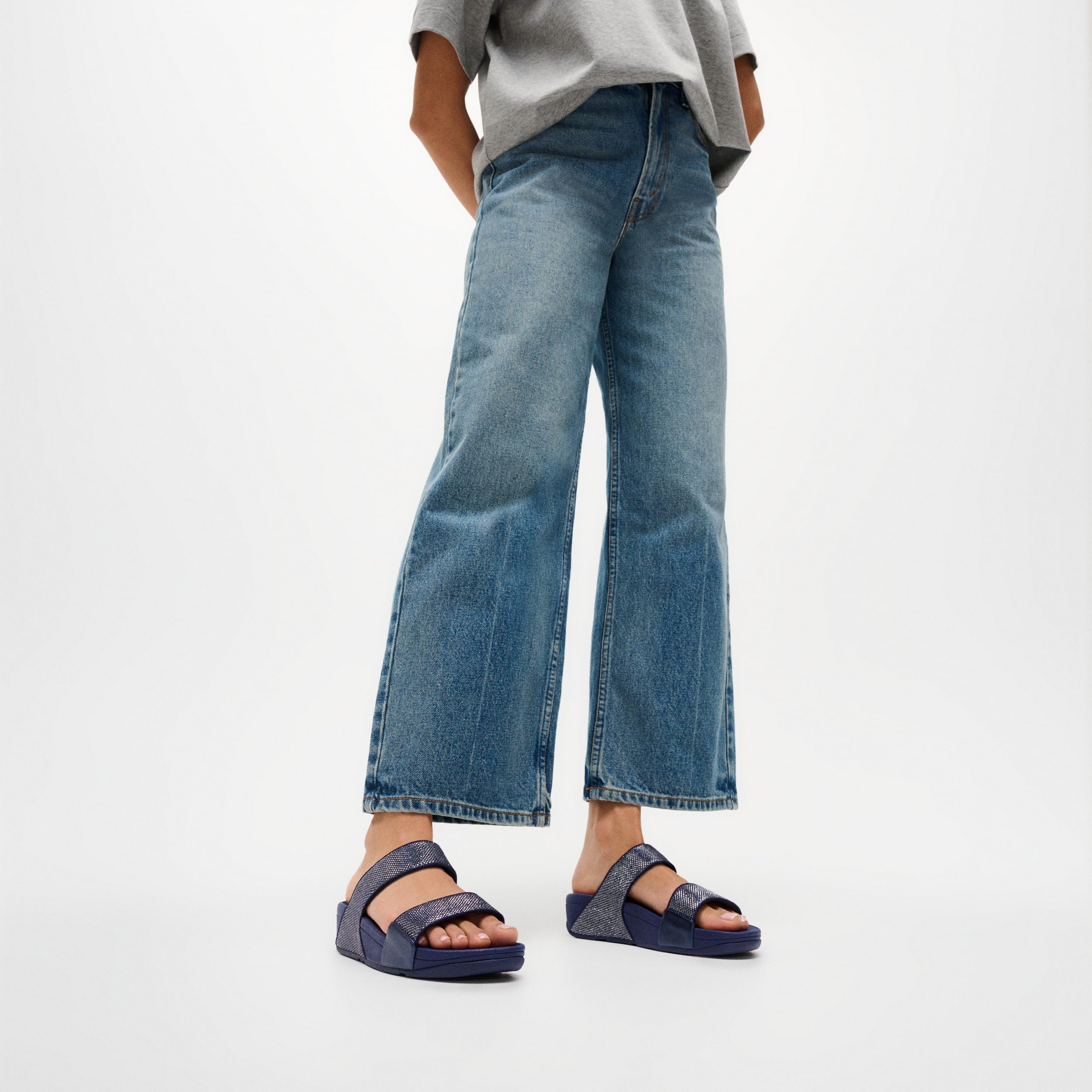 FitFlop Lulu Shimmerglitz ciabatte donna 39 EU