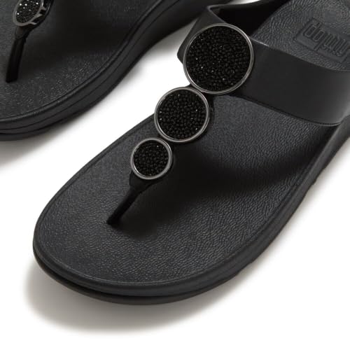 FitFlop Halo Bead-Circle sandali donna infradito 39 metallizzati