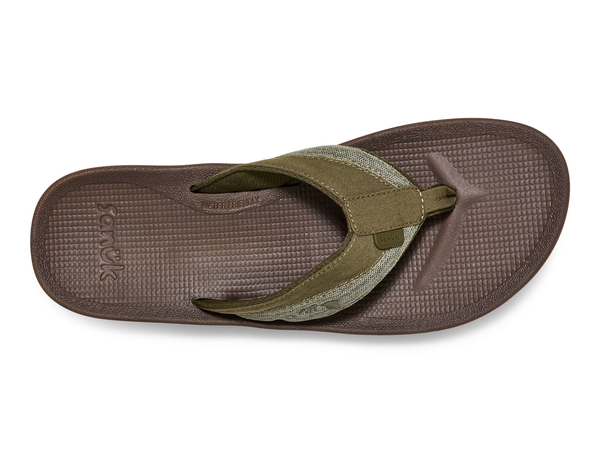 Sanuk Cosmic Seas Mesh sandali uomo Green acqua