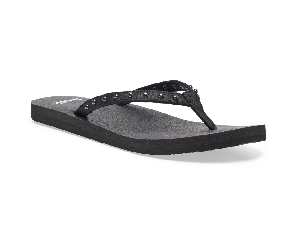 Sanuk Yoga Joy II Stud sandali donna Ojai Black memory