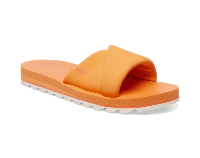 Sanuk Yoga Origami Slide ciabatte donna Papaya yoga