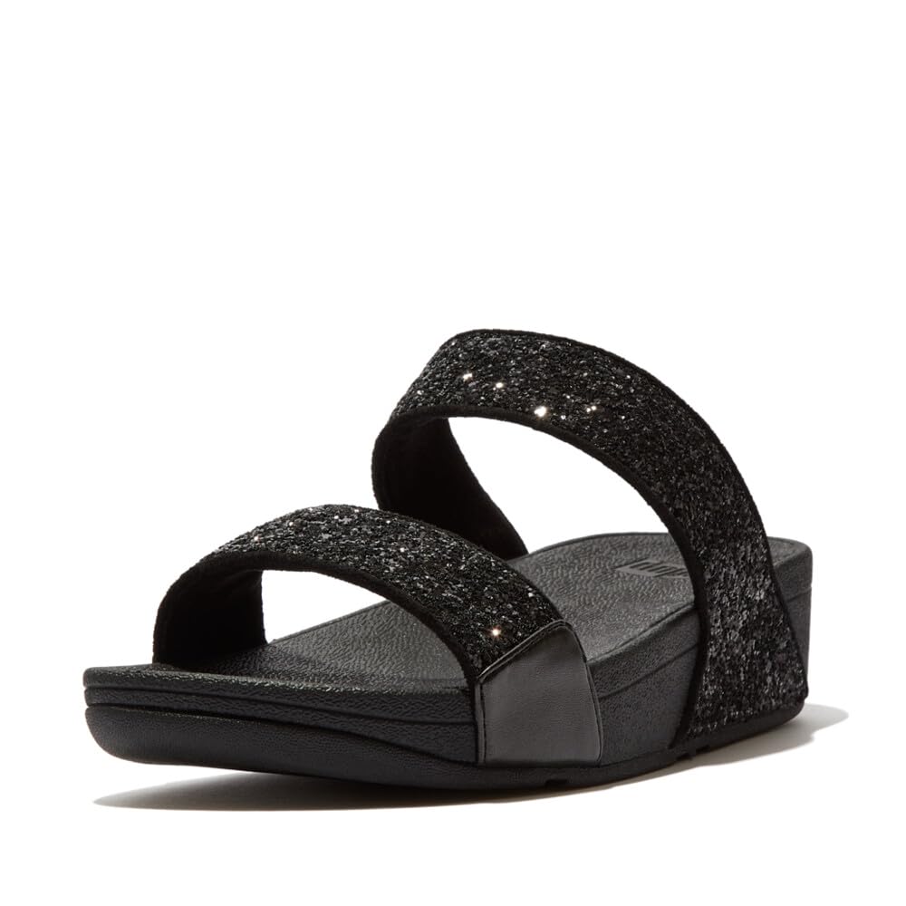 FitFlop Lulu Glitz sandali donna glitter nero