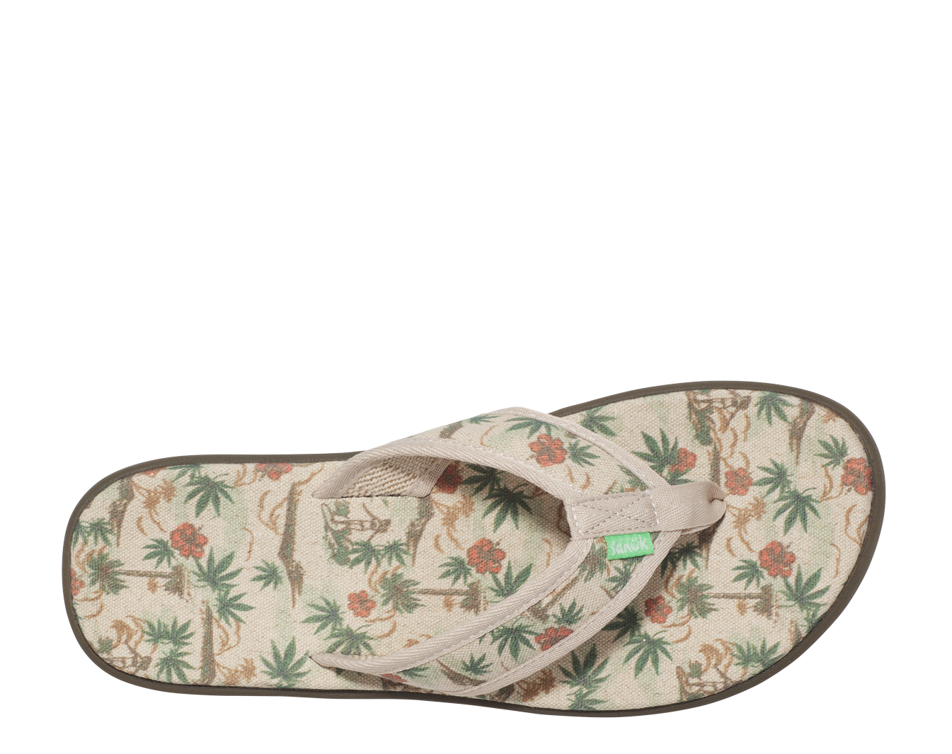 Sanuk Furreal ST infradito unisex canapa