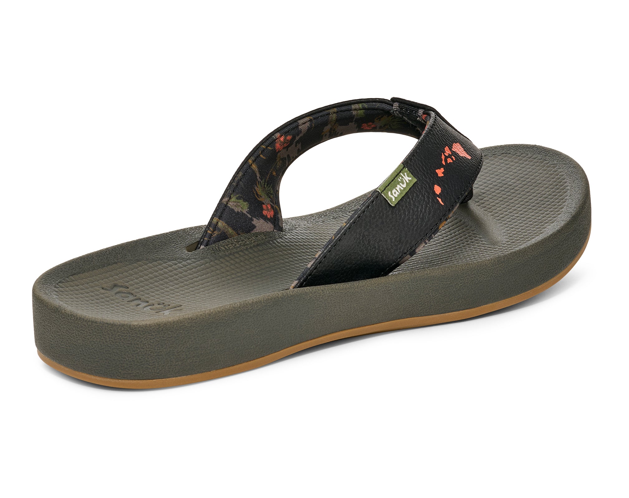 Sanuk Cosmic Coast Hawaii Sandali Uomo Water-Friendly Neri