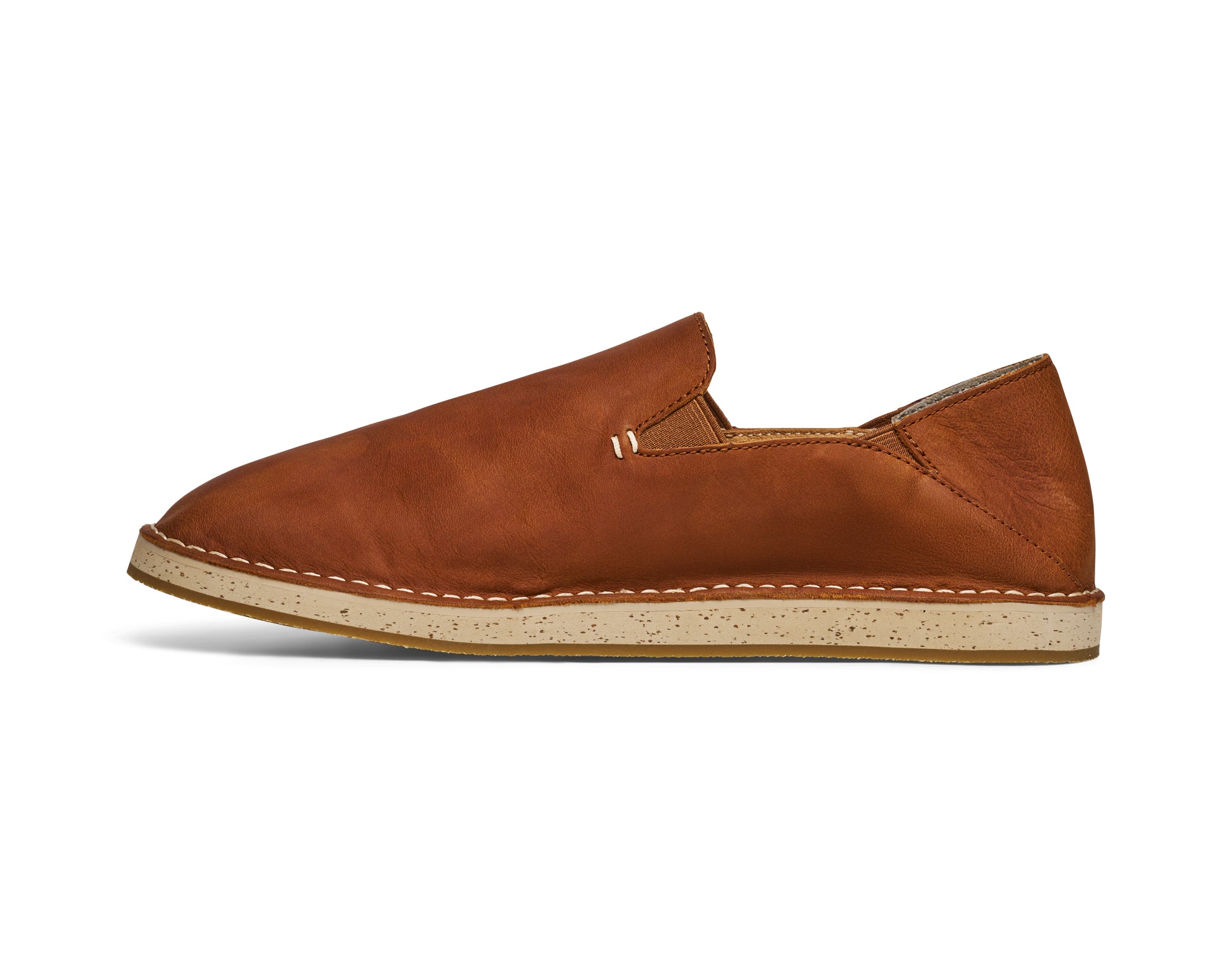 Sanuk Donny Crafted Leather mocassini uomo Ginger