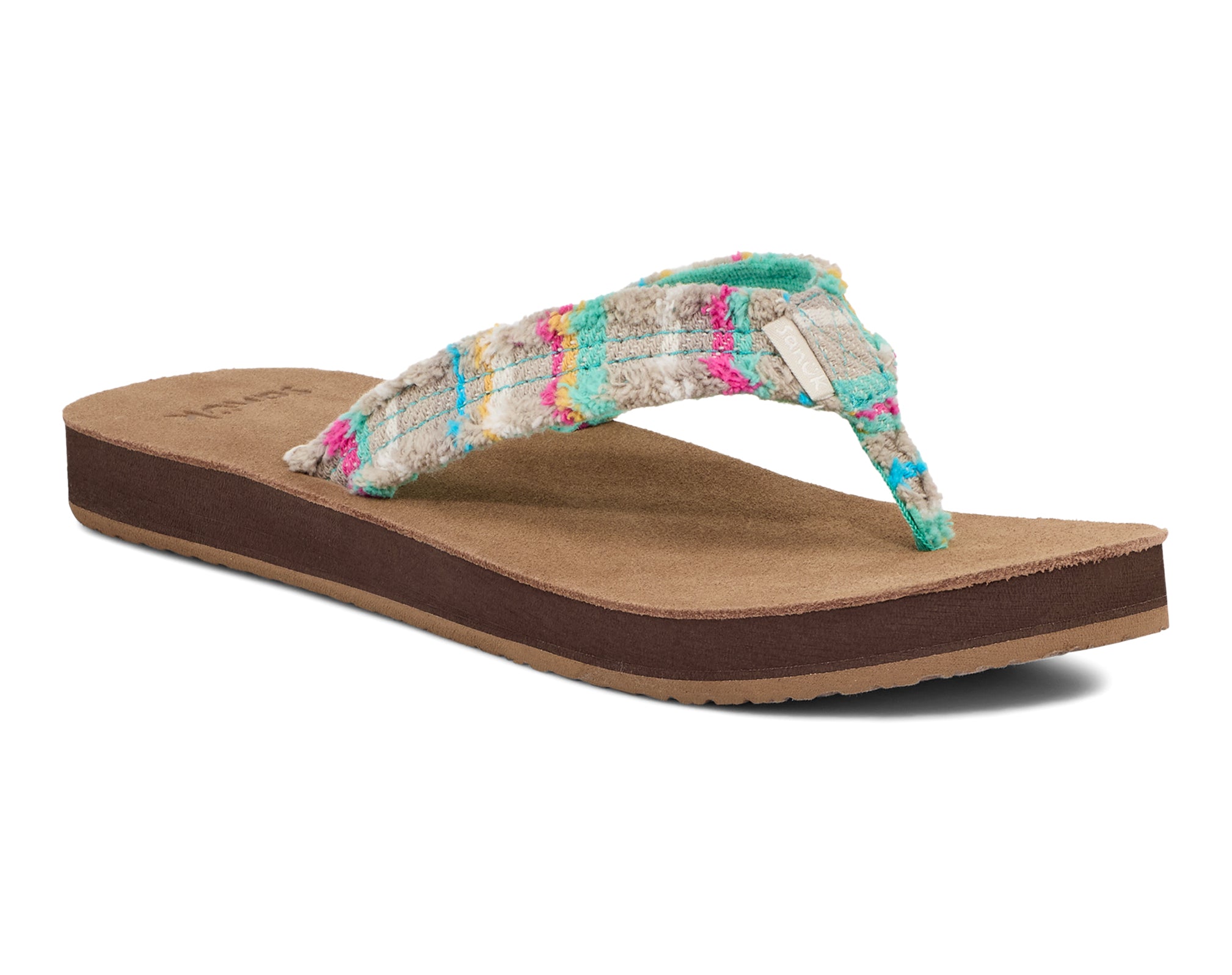 Sanuk Fraidy Cat infradito donna sand multi