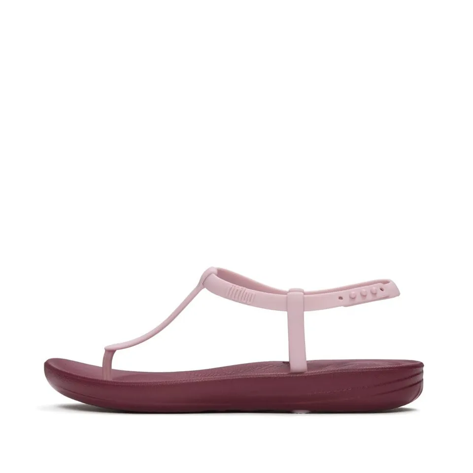 FitFlop iQushion Splash Sandali Donna 39 EU Verde Glint