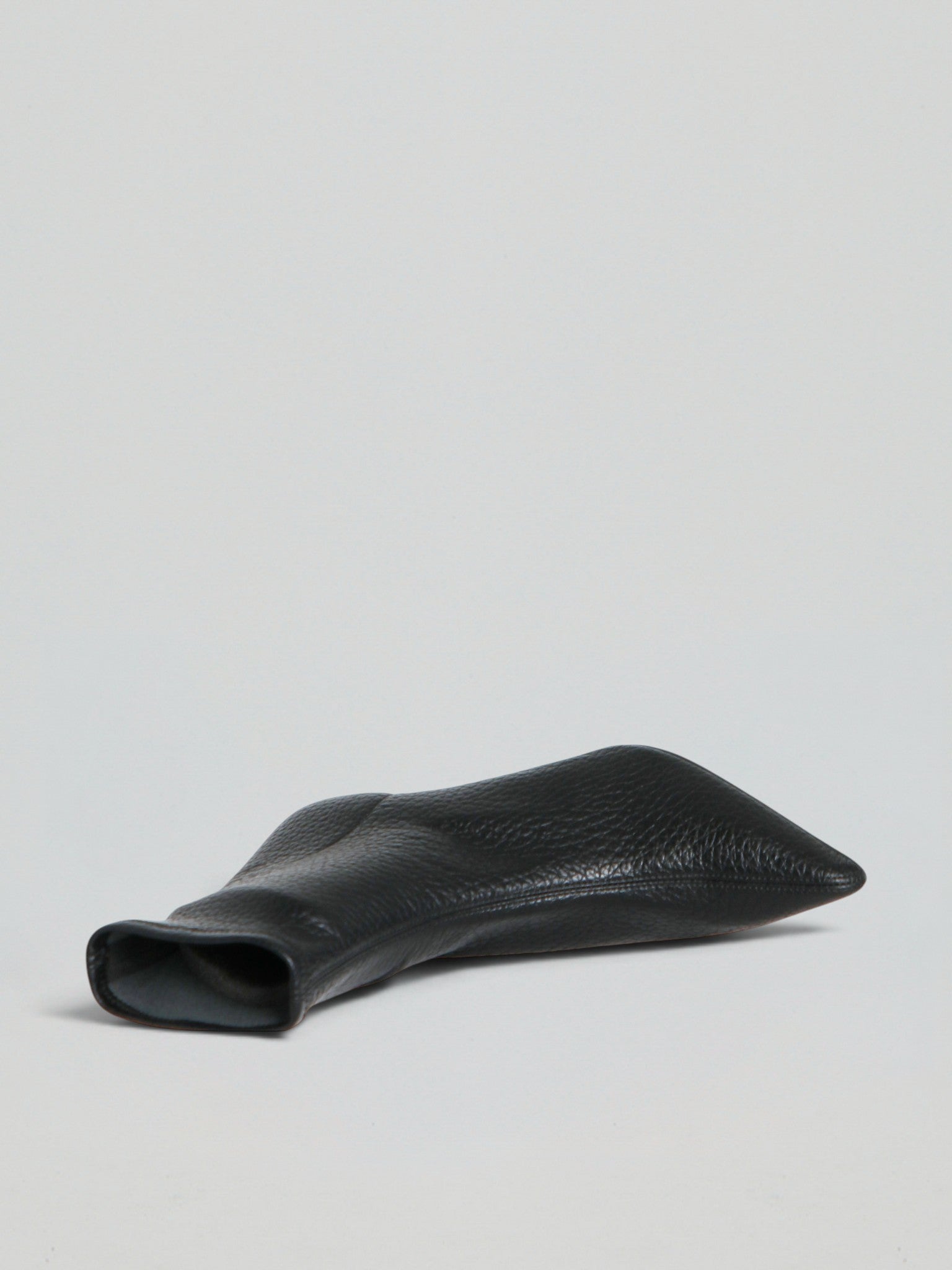 Ovyè Tronchetti tacco stretch ecopelle neri tacco 5 cm