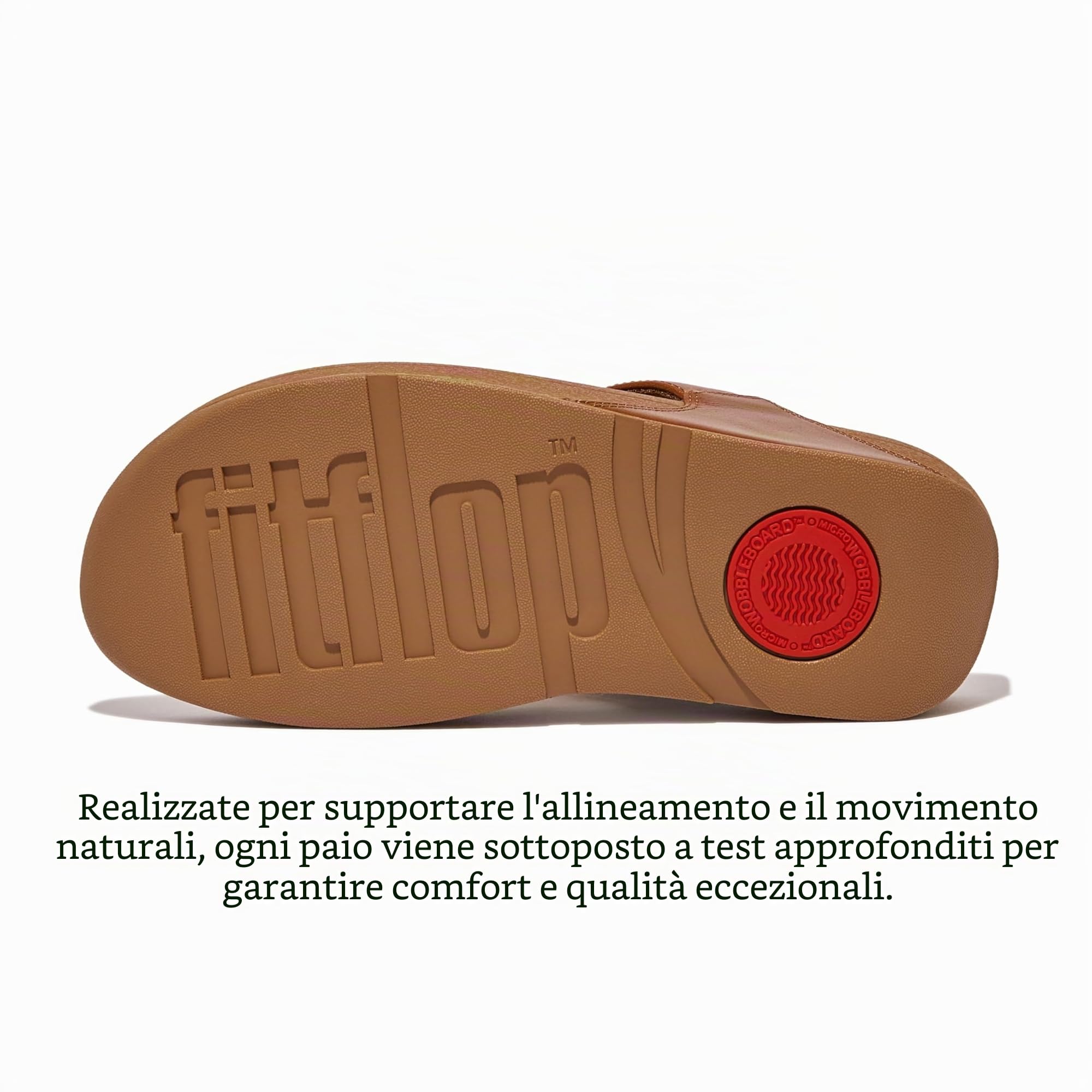 FitFlop Lulu Leather Toepost sandali donna pelle metallizzata