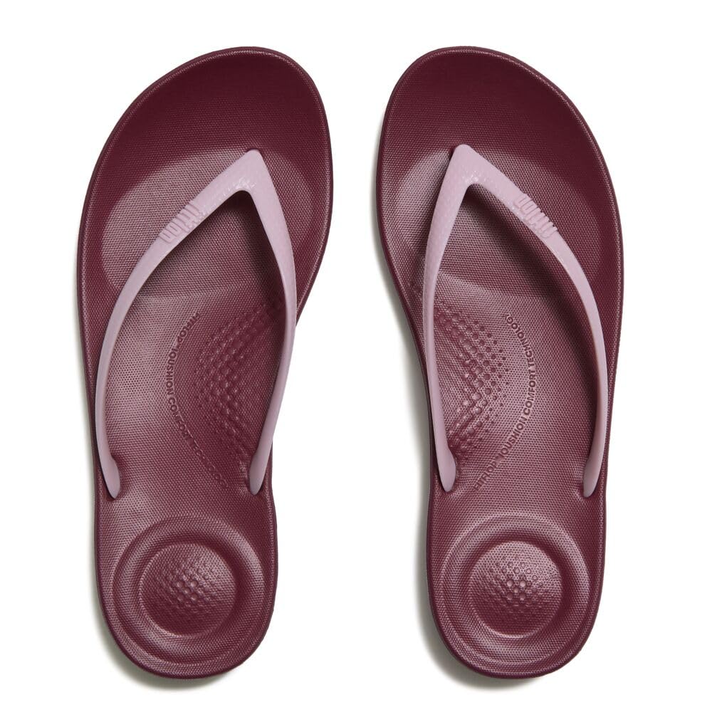 FitFlop iQushion Infradito Donna 39 EU Rosso Rubino