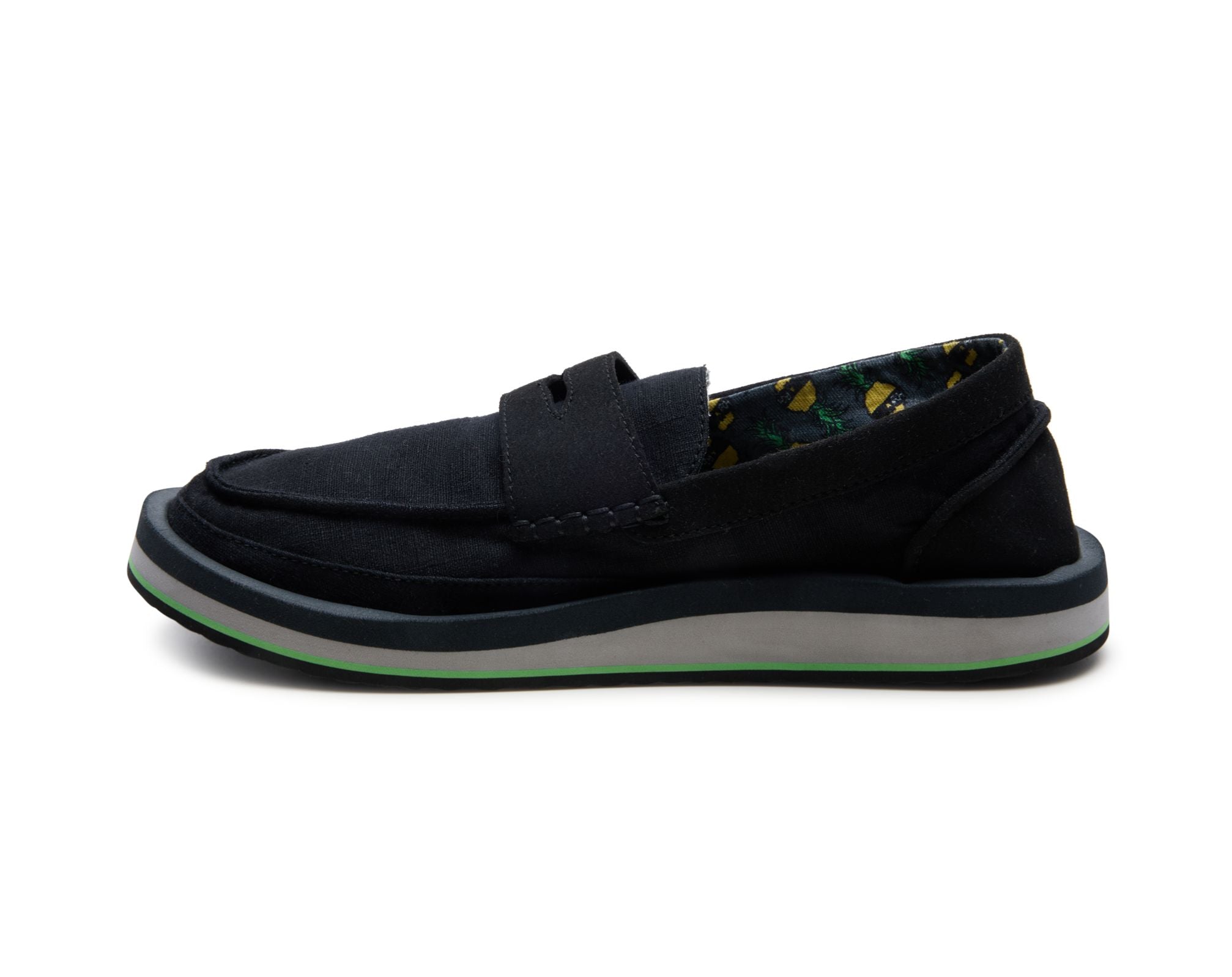 Sanuk Donny Loafer mocassini uomo neri vegani comodi