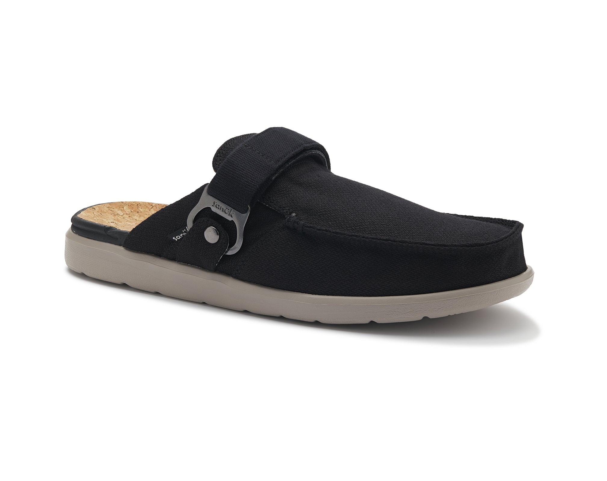 Sanuk Happy Hour Lite slip-on uomo neri leggeri