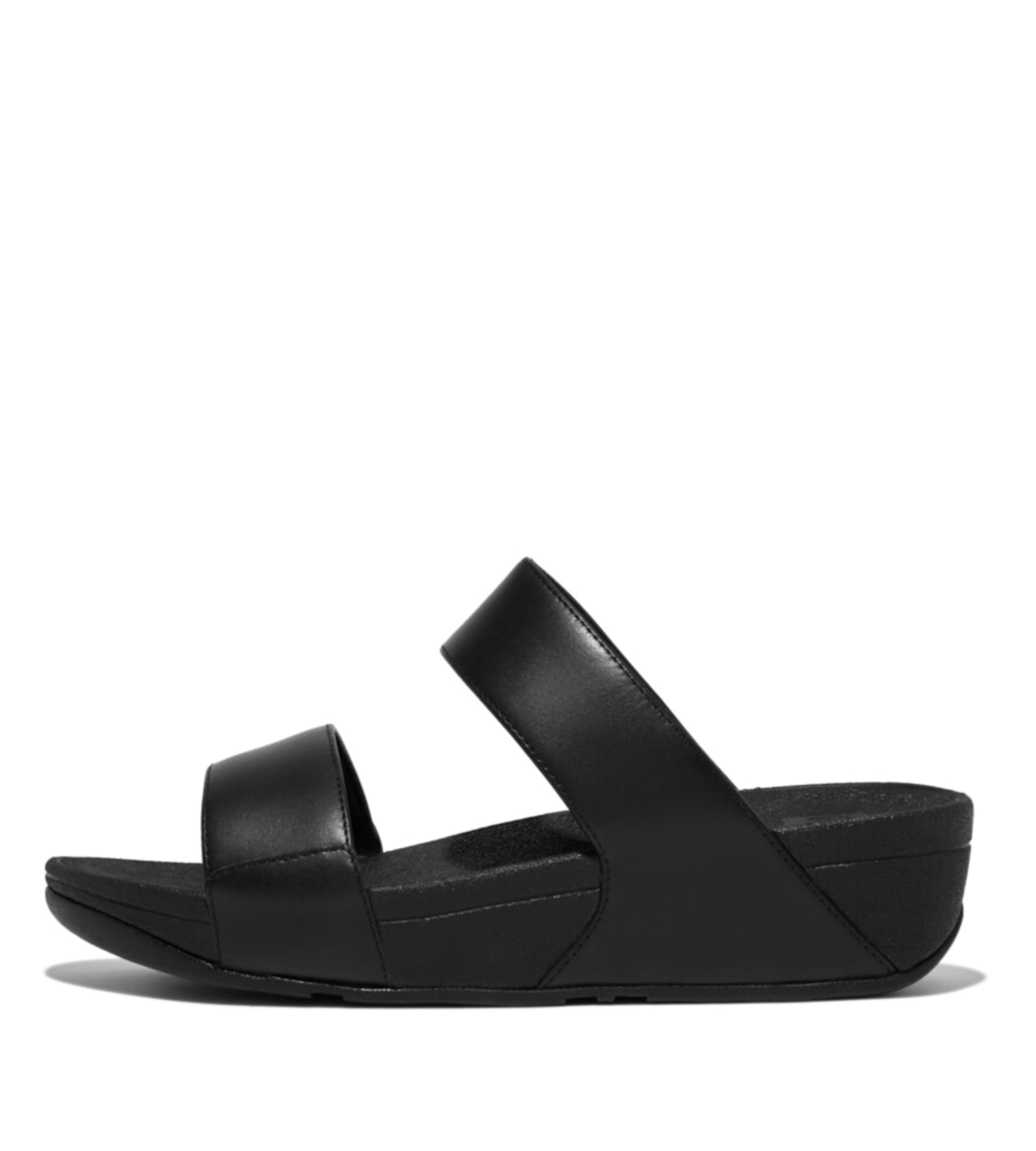FitFlop Lulu Slide sandali donna pelle nero ergonomici