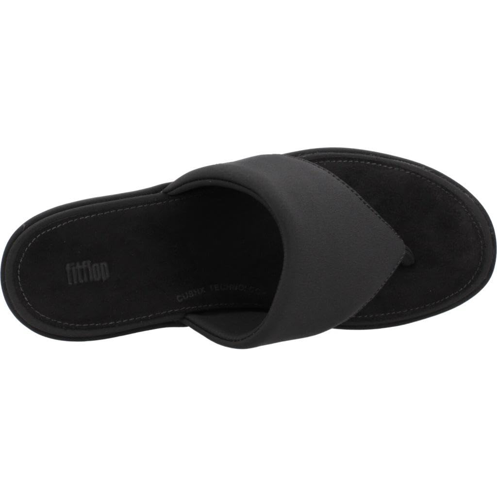 FitFlop Platfforms Wedge Infradito Donna Nero Zeppa