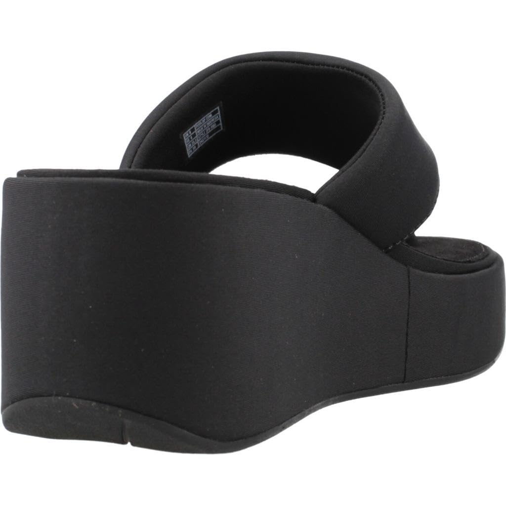 FitFlop Platfforms Wedge Infradito Donna Nero Zeppa