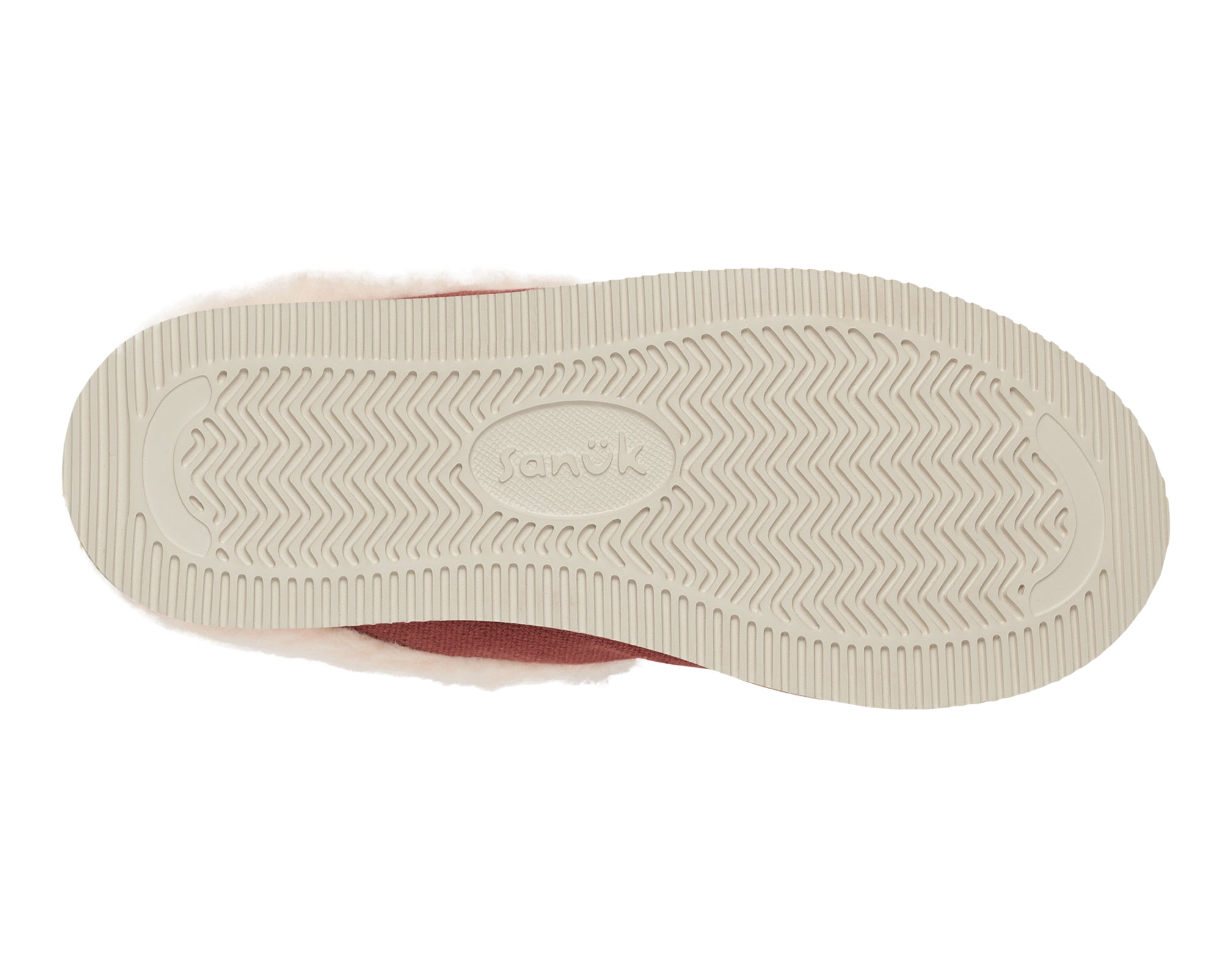 Sanuk Cozy Vibe pantofole donna burnt henna in lana