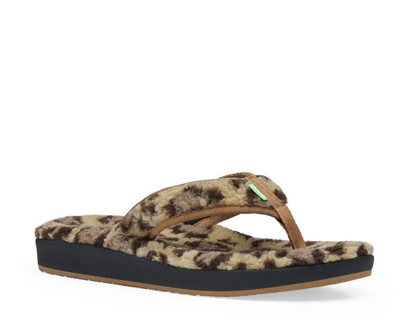 Sanuk Furreal ST Cheetah Infradito Tarzan fantasia