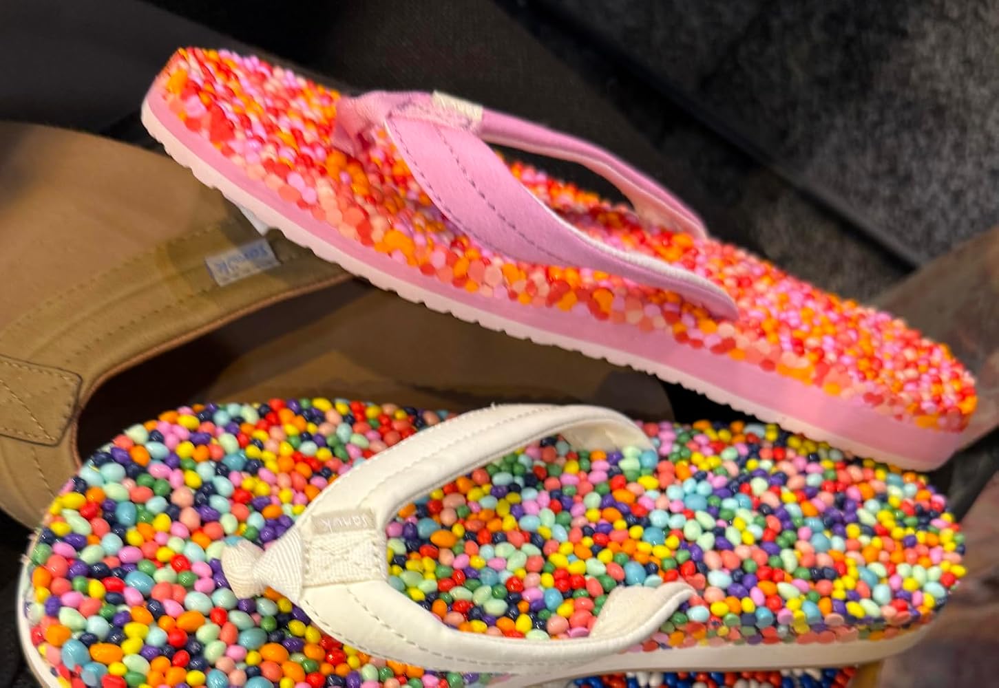 Sanuk Bubblecush Infradito Donna Nero Massaggianti
