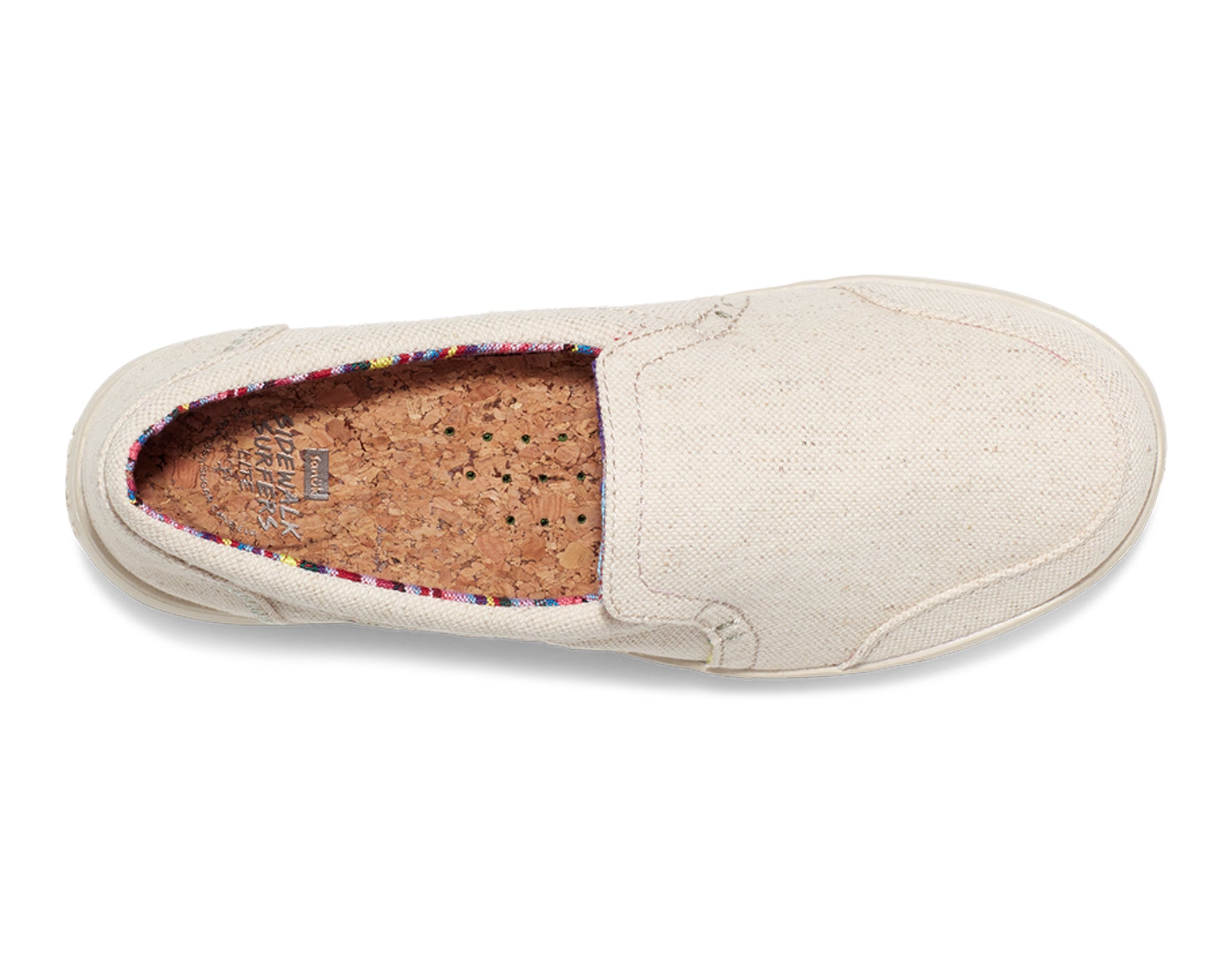 Sanuk Sidewalk Surfer Lite 2 Slip-On Donna Nero Leggere
