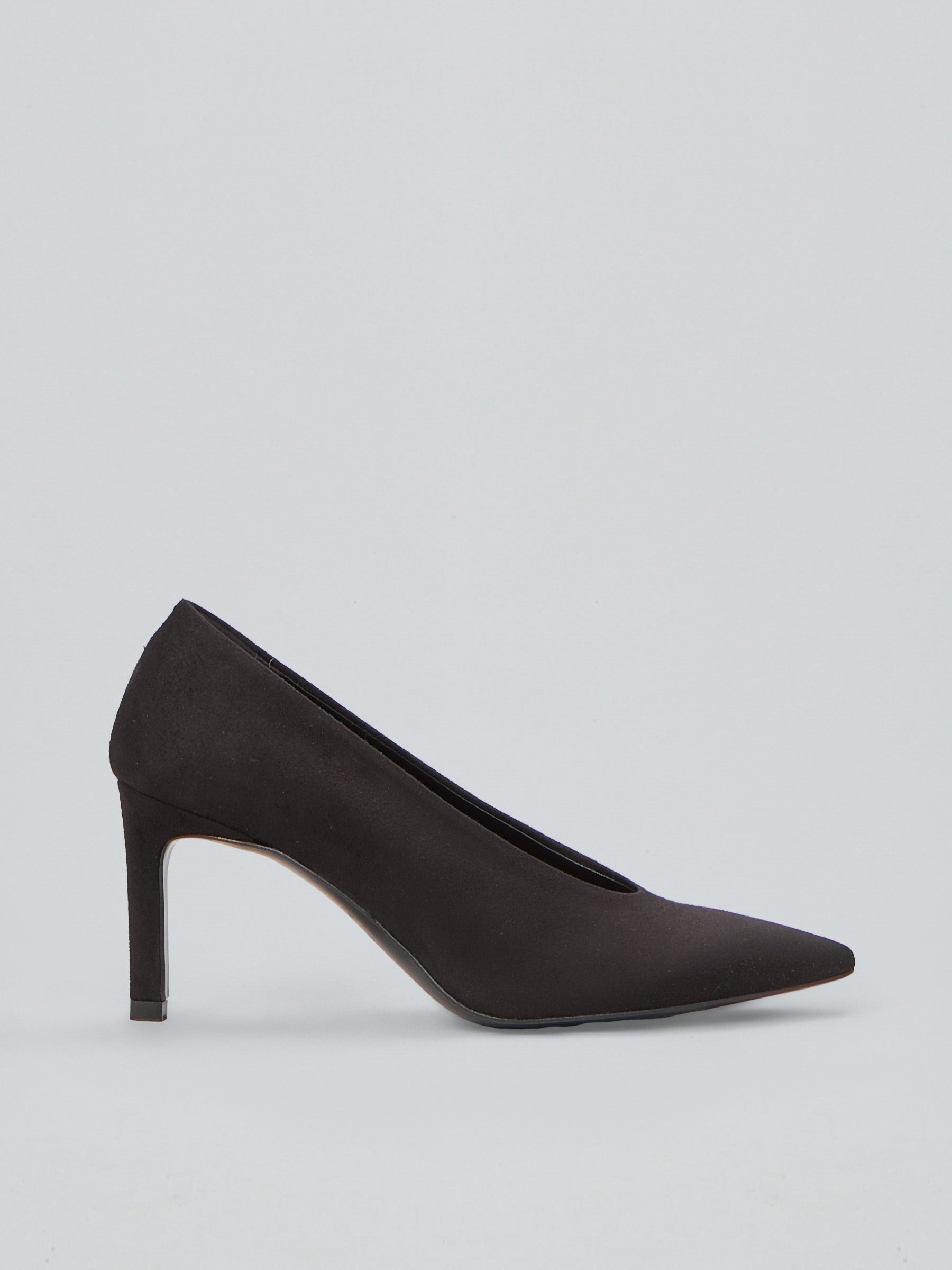 Ovyè Décolleté scollo a V decollete nere tacco 8 cm