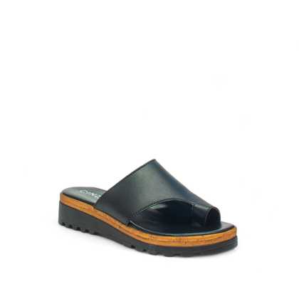 Cinzia Soft Sandali CM Sandalo Pelle Nero Fondo Gomma