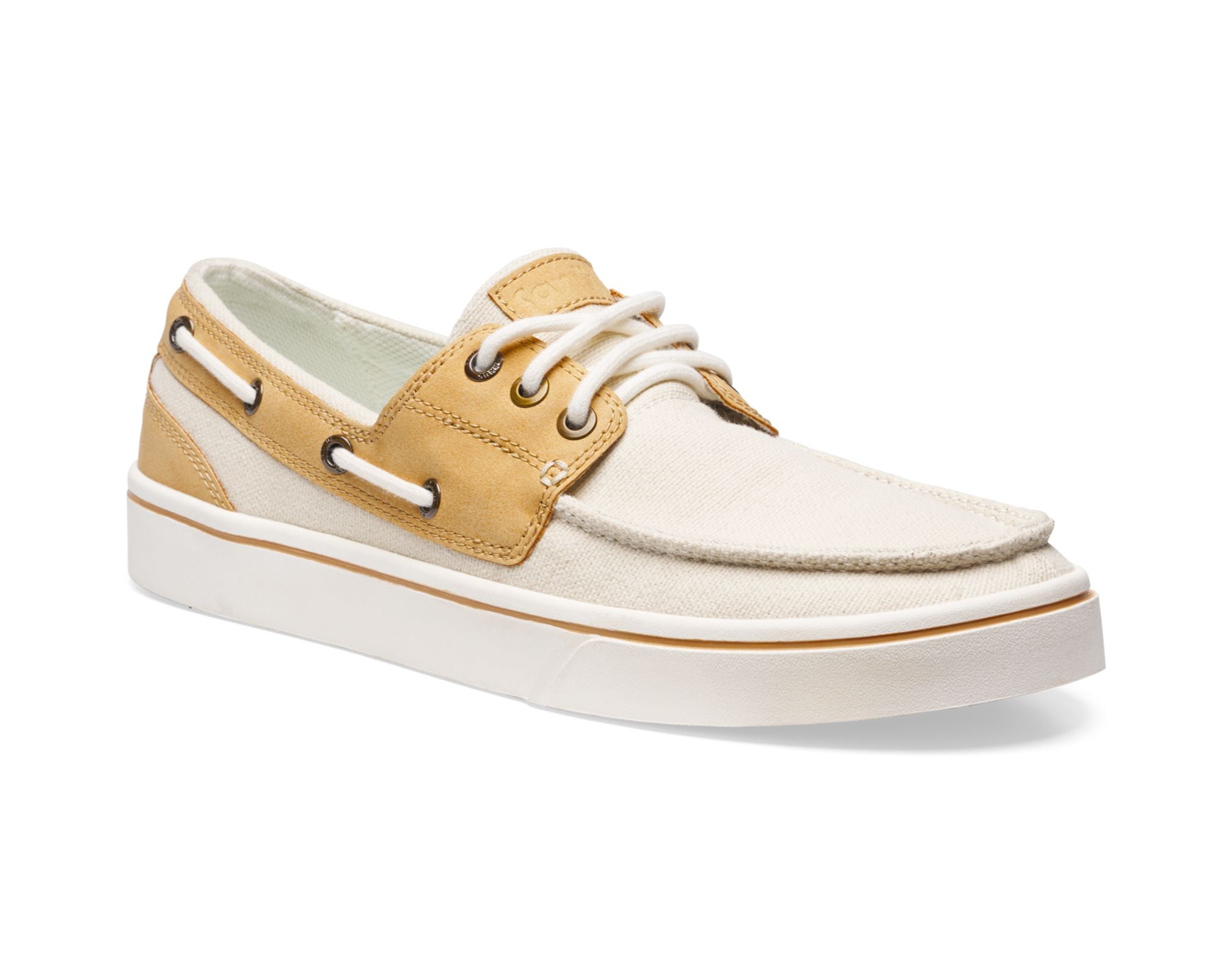 Sanuk Hava-Boat scarpe uomo Topo Camo pelle
