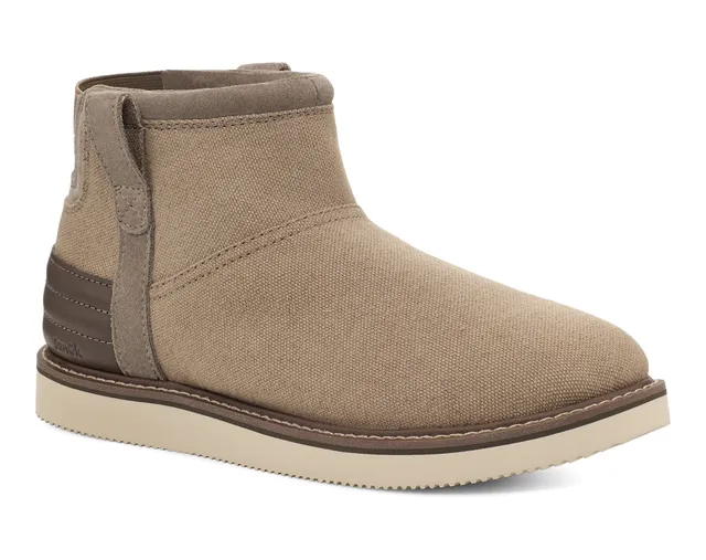 Sanuk Cozy Vibe Surf Check scarpe uomo stone comode