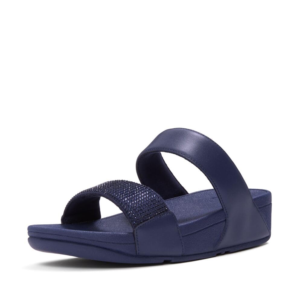 FitFlop Lulu Crystal Ciabatte Donna 39 EU Blu Notte