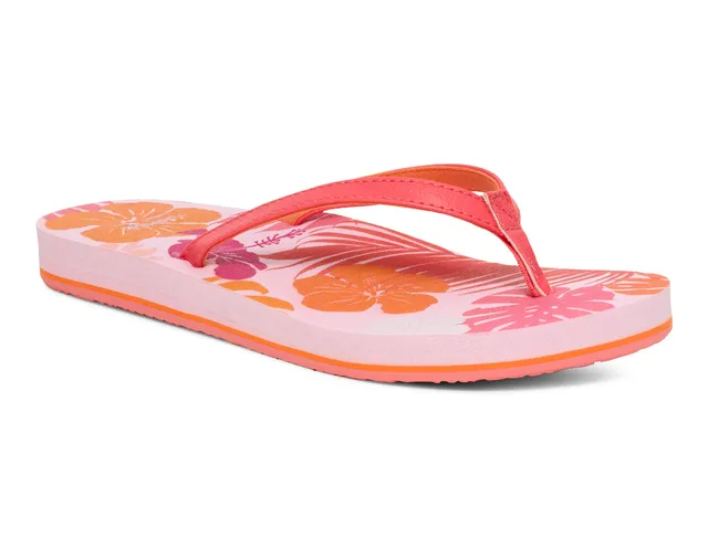 Sanuk Yoga Joy II Tropics infradito donna Sugar Coral