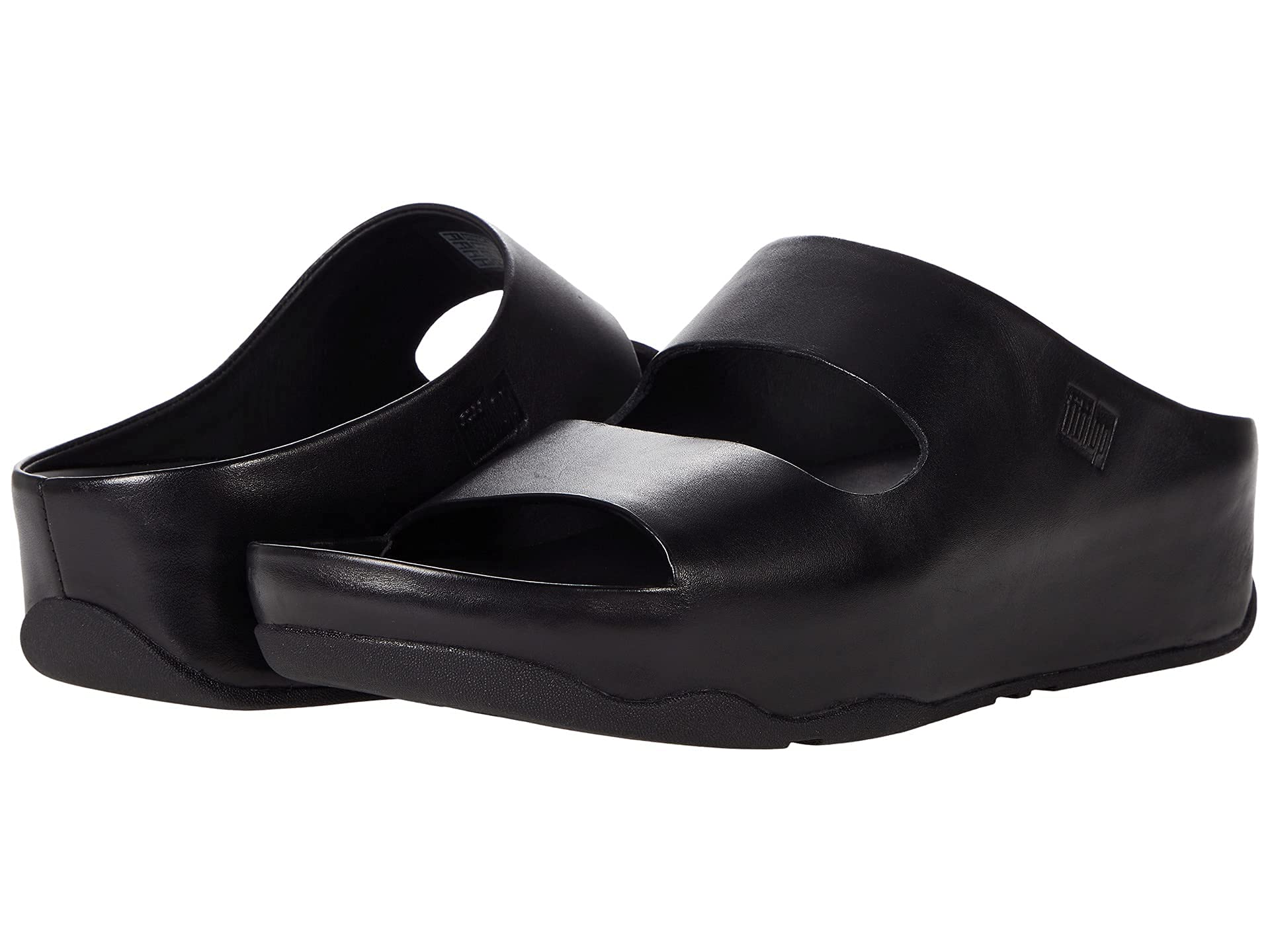 FitFlop Shuv ciabatta donna pelle nero 39 EU