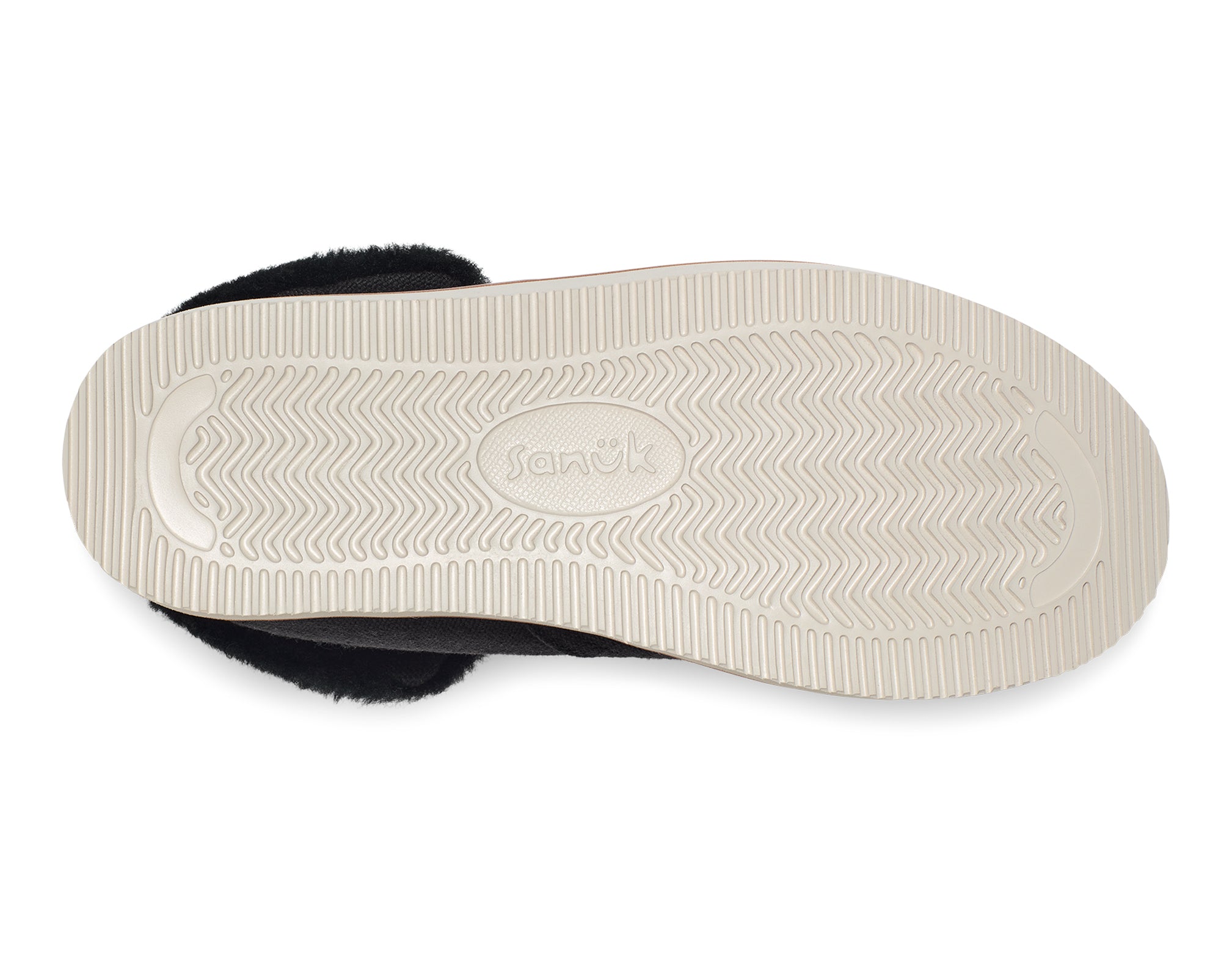 Sanuk Cozy Vibe Mid stivali donna Nero in lana