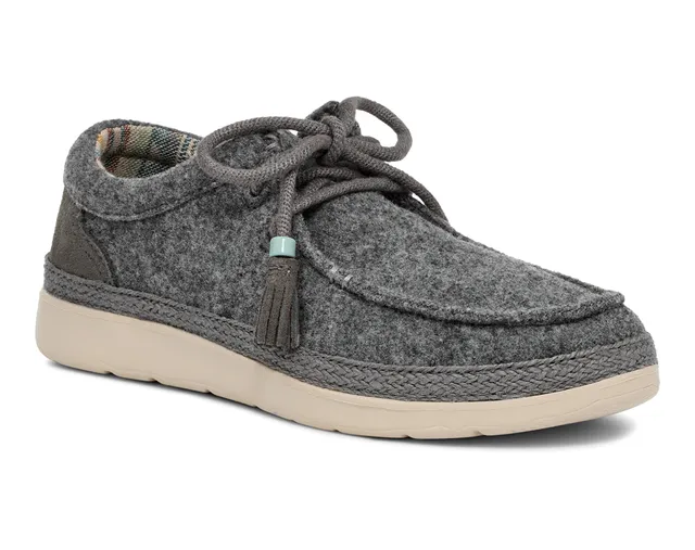 Sanuk Shaka Lite 2 slip-on donna canapa grigio 38