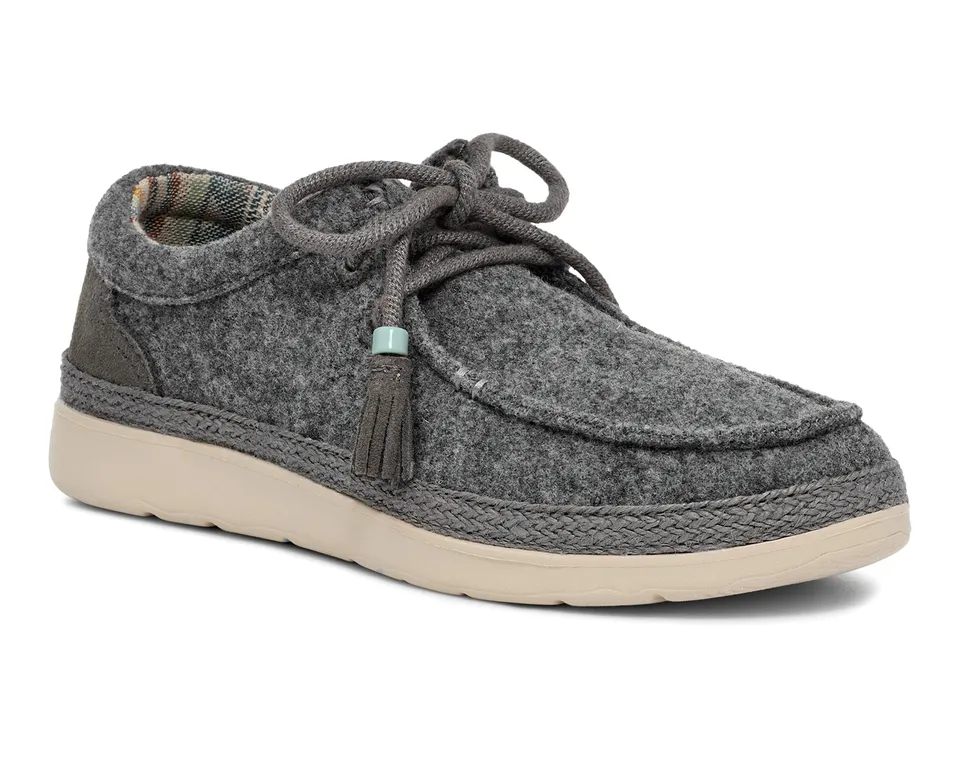 Sanuk Shaka Lite 2 slip-on donna canapa grigio 38