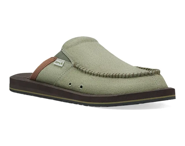 Sanuk You Got My Back ciabatte uomo Nero canapa mules